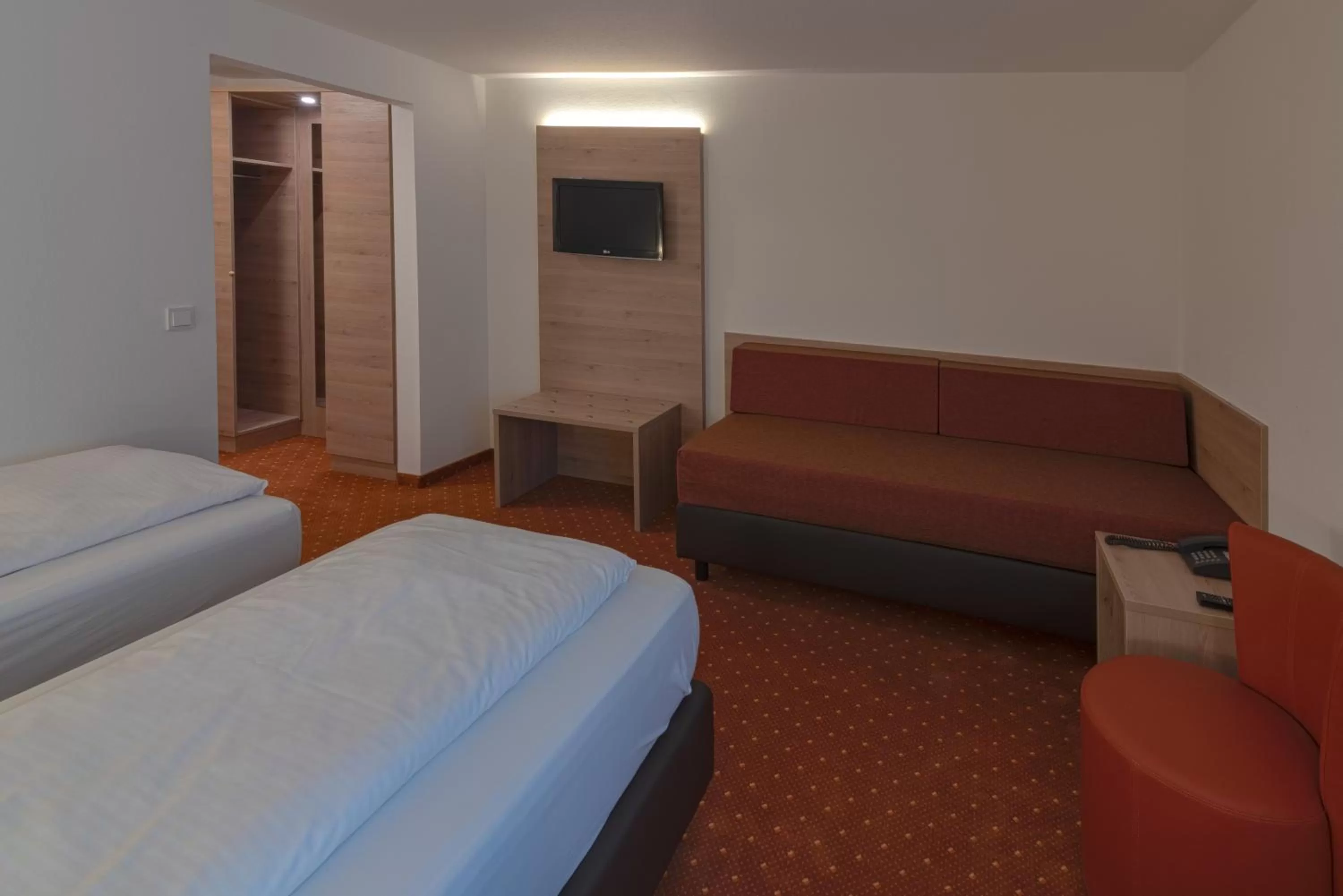 Photo of the whole room, Bed in Hotel Pfefferburg