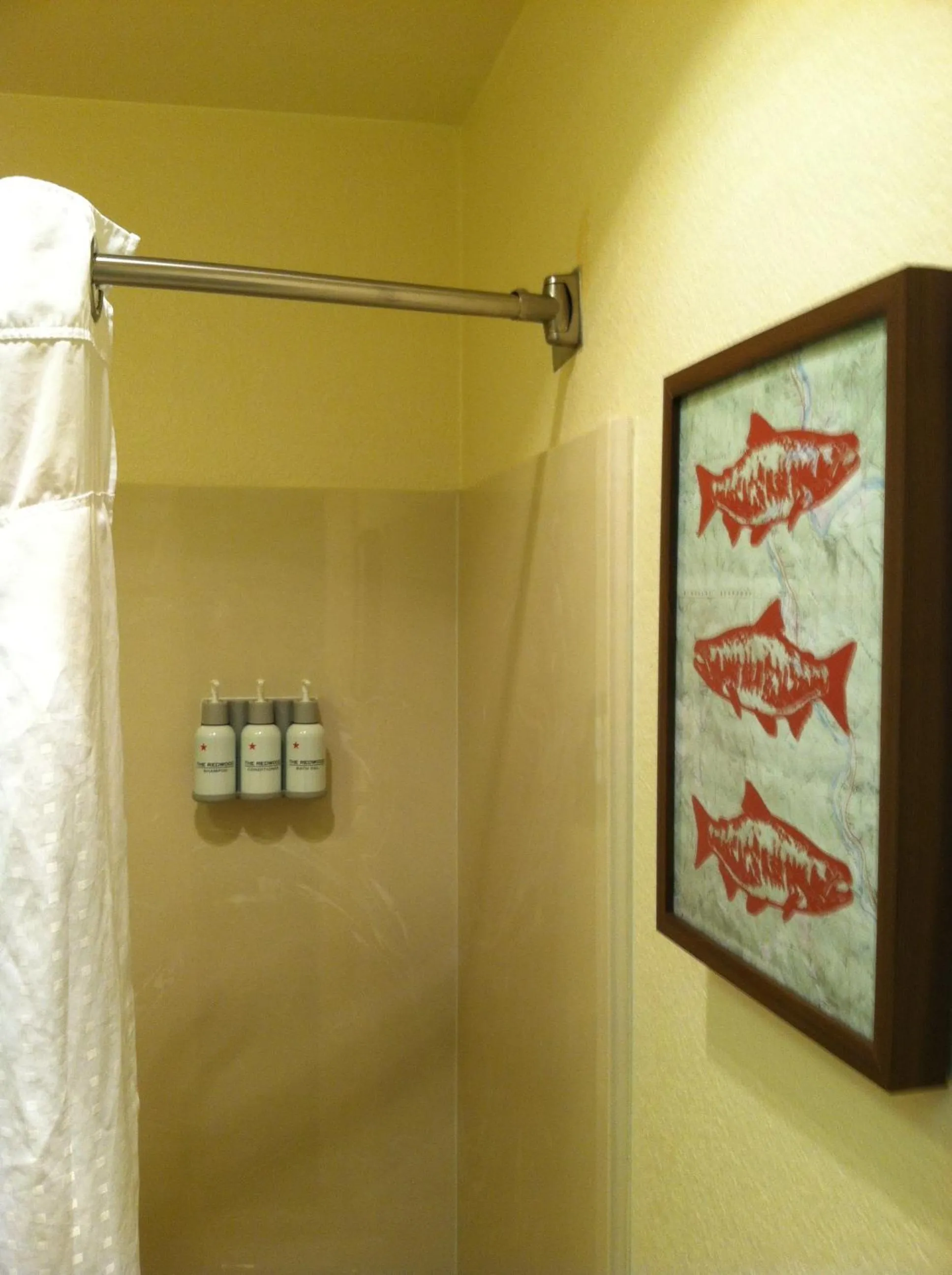 Bathroom in The Redwood Riverwalk, a boutique hotel