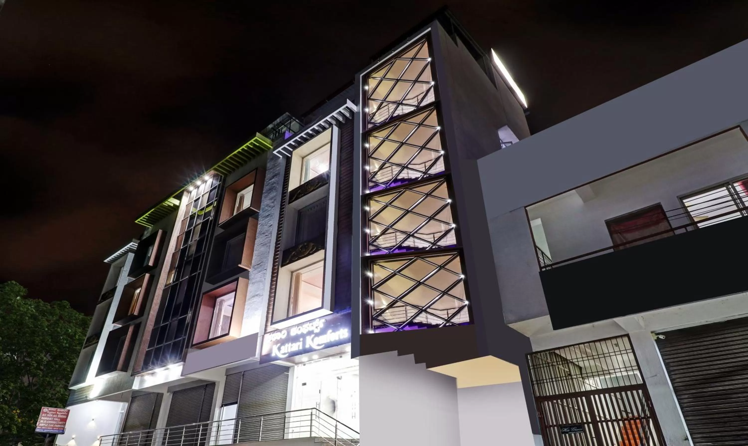 Property building in Itsy Hotels Kattari Komforts, Chikmagalur