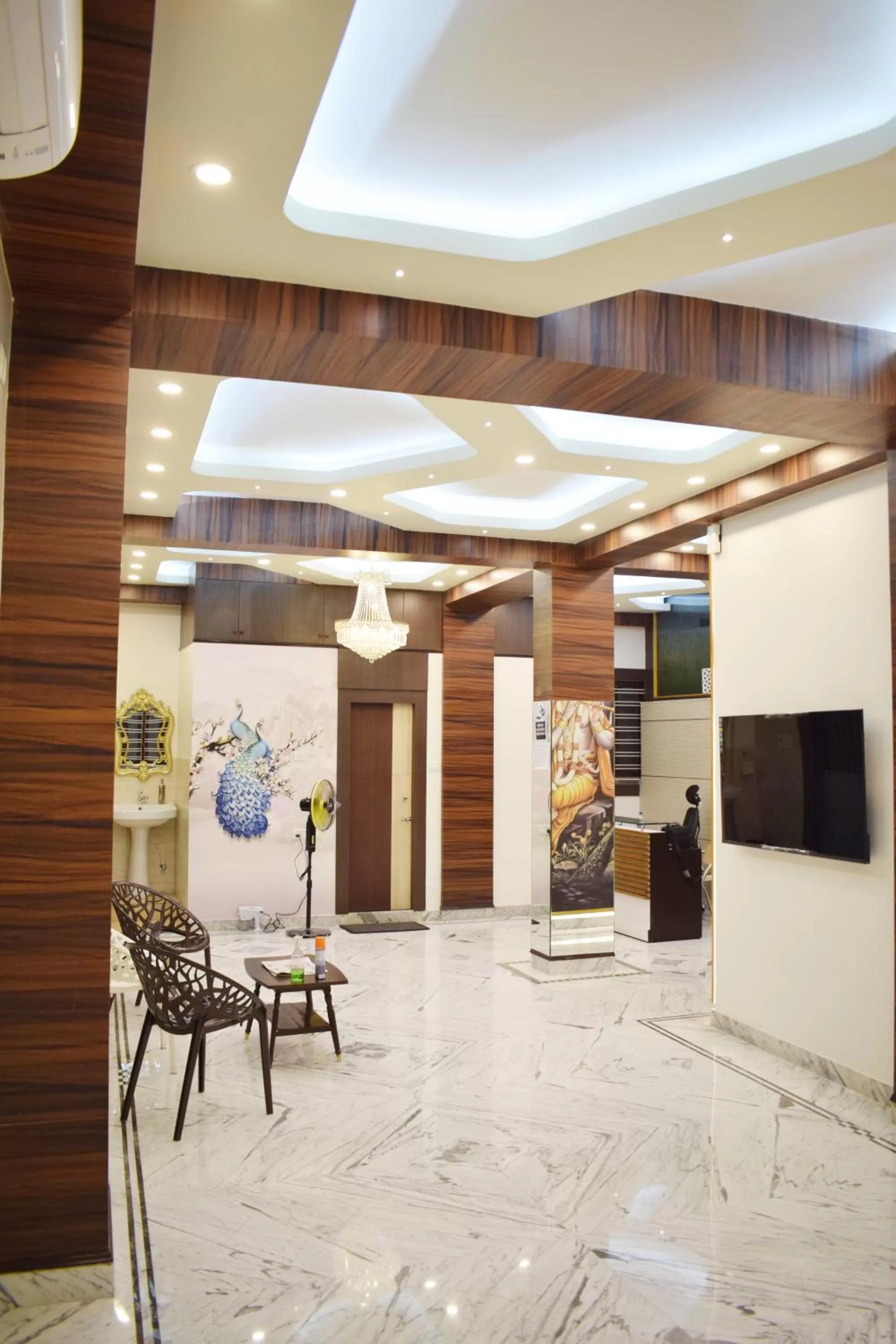 Lobby or reception in Krishna Kunja " A Quiet & Peaceful Stay "