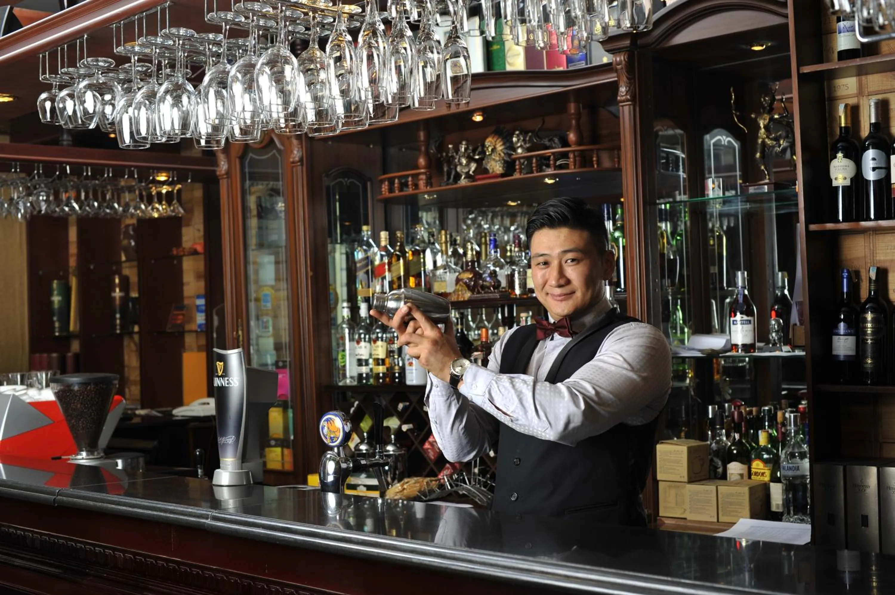 Lounge or bar in Bayangol Hotel