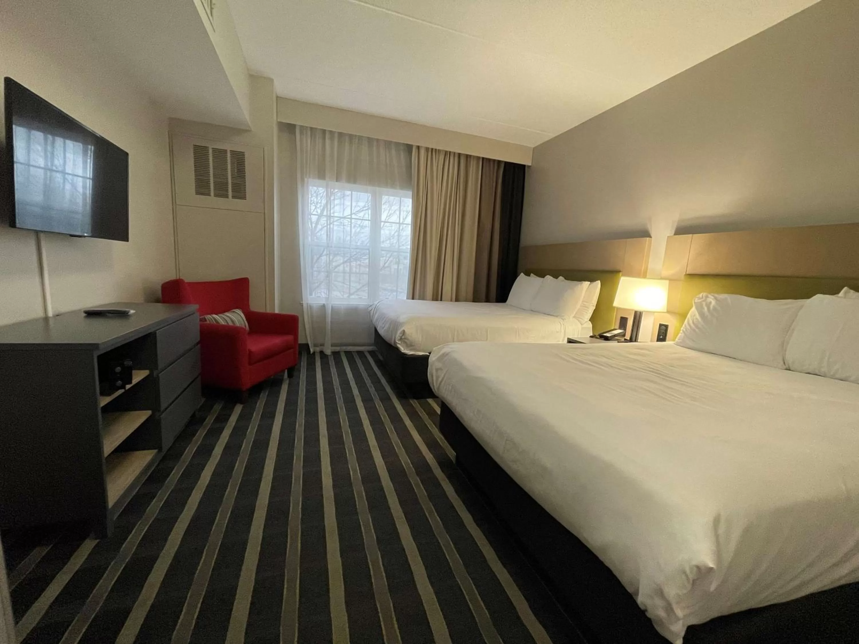 One-Bedroom Suite with Two Queen Beds, Sofa Bed and Roll-In Shower - Non-Smoking in Country Inn & Suites by Radisson, Lancaster (Amish Country), PA