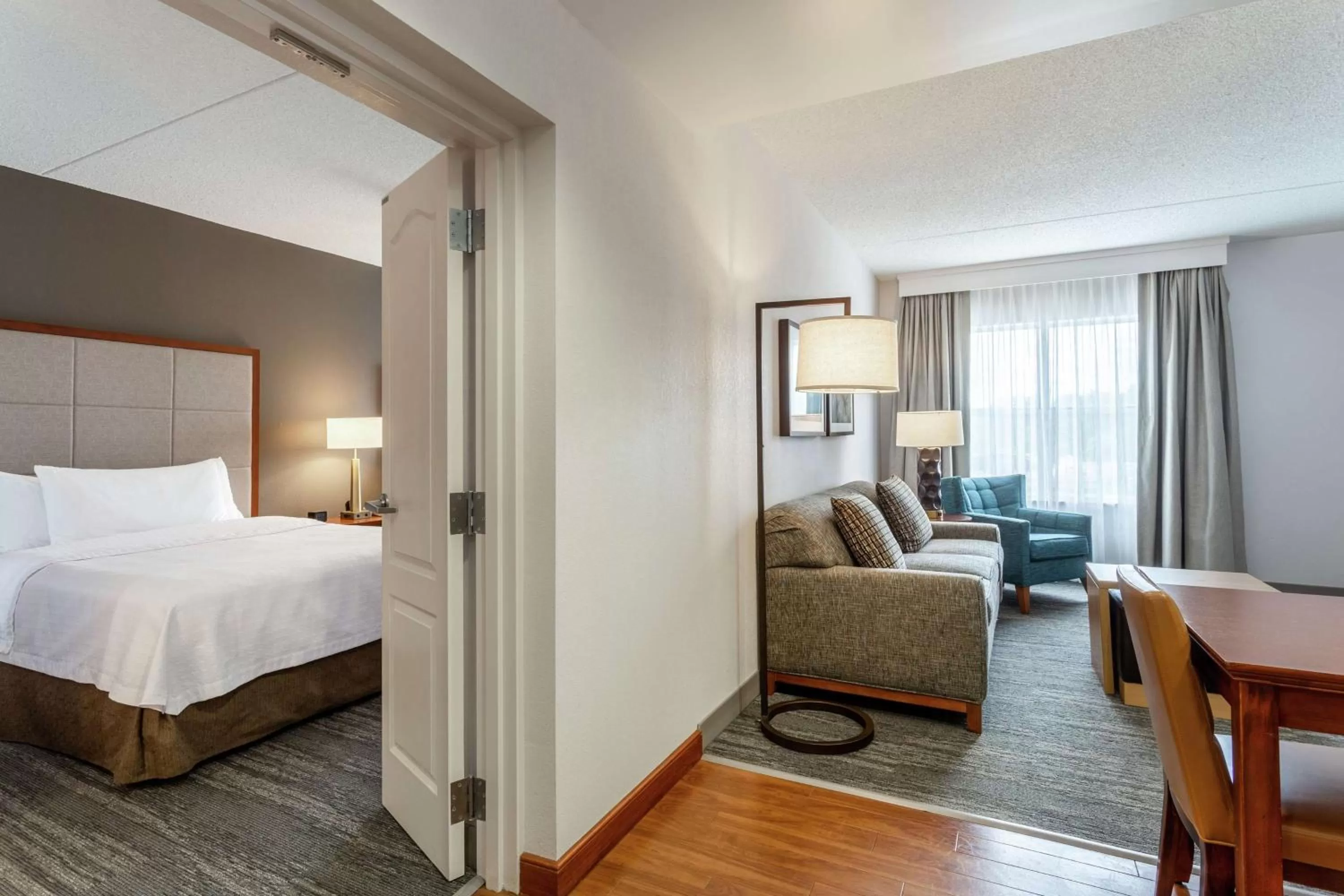 Bed in Homewood Suites by Hilton Albany