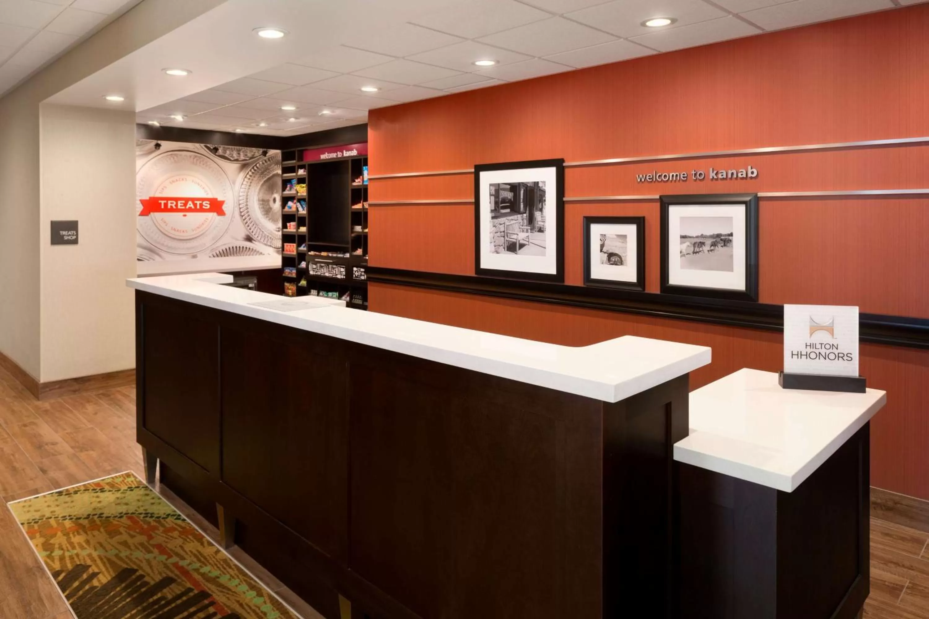Lobby or reception in Hampton Inn Kanab