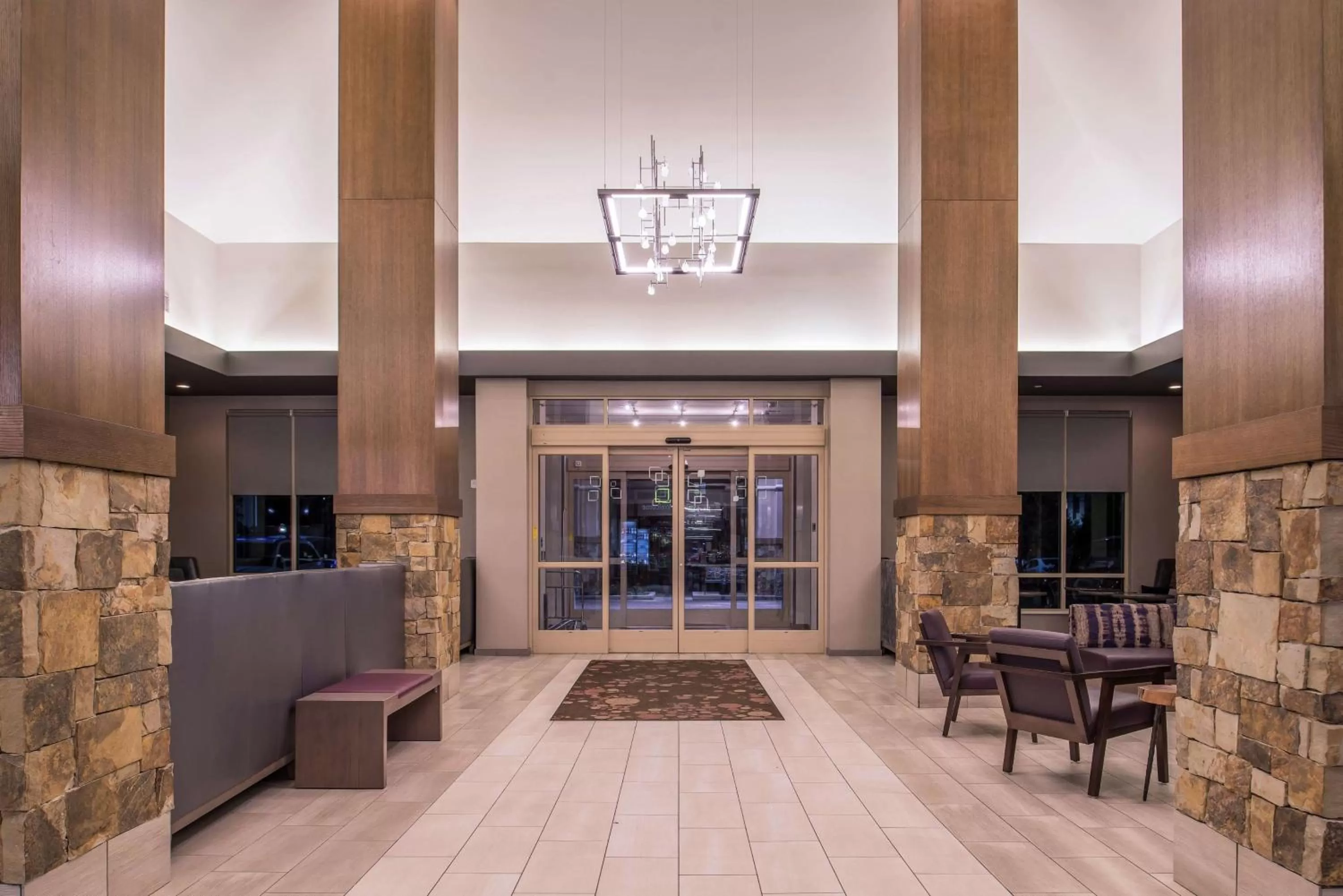 Lobby or reception in Hilton Garden Inn Salt Lake City Downtown