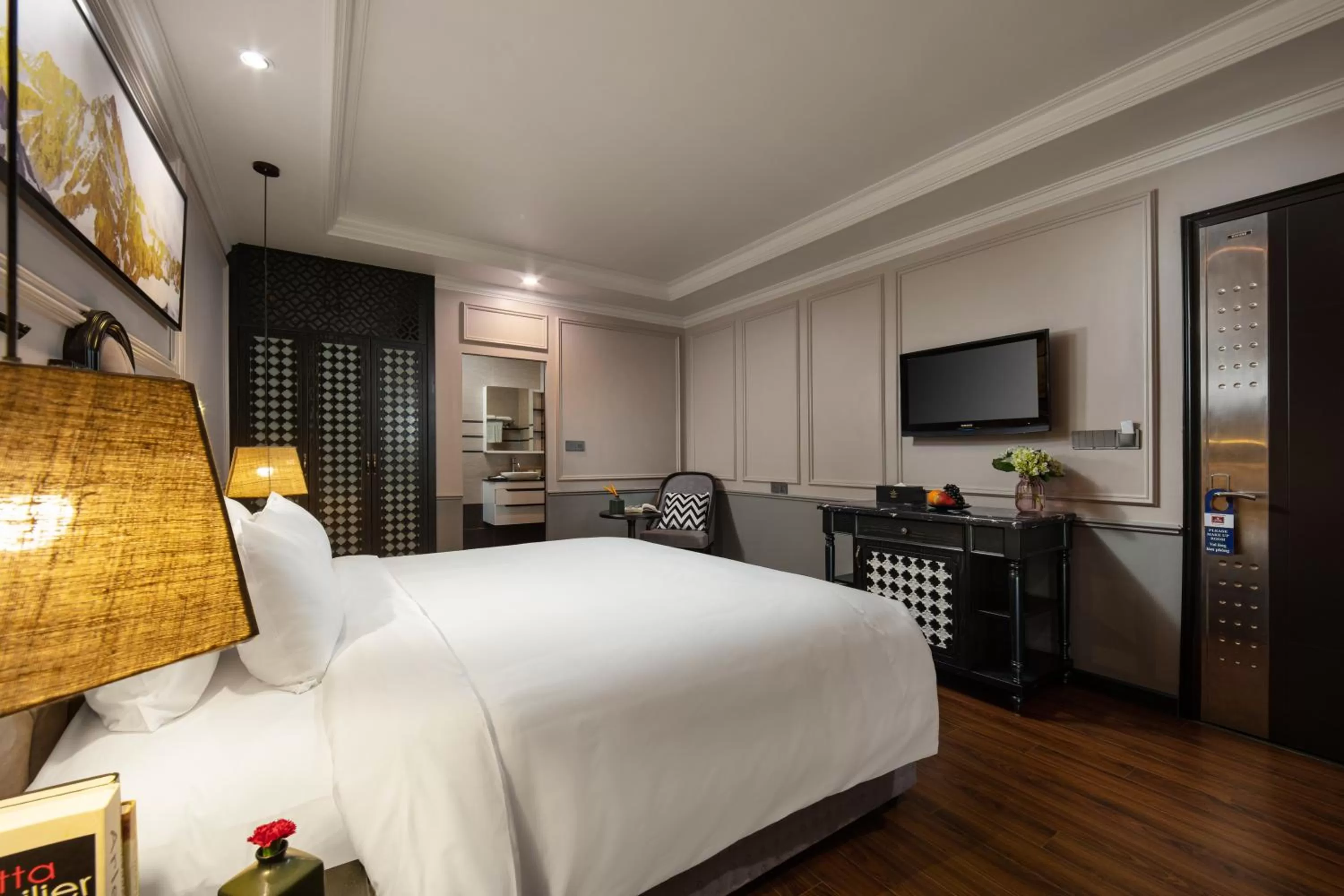 TV and multimedia, Bed in Imperial Hotel & Spa