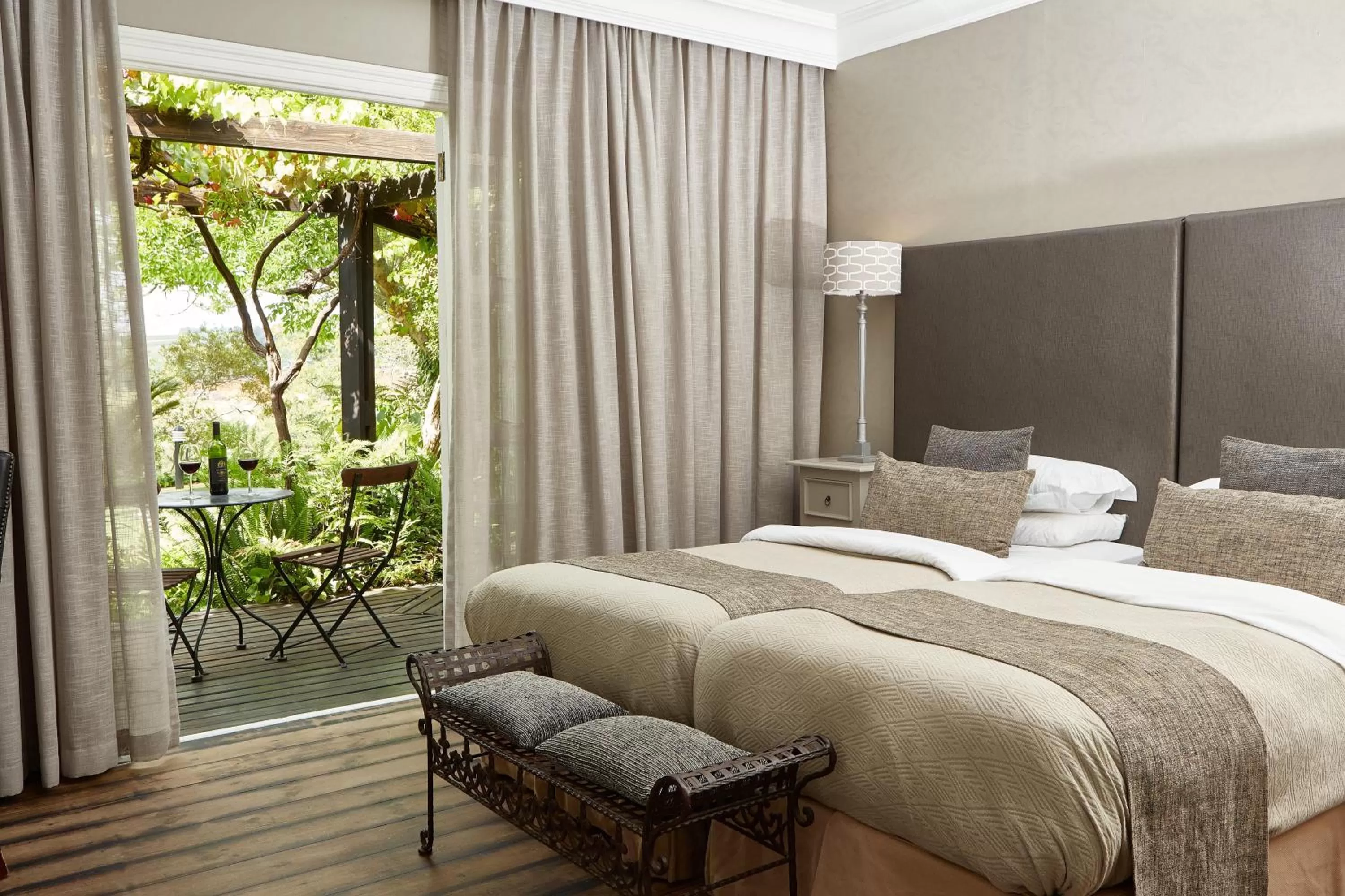 Bed in The Devon Valley Hotel