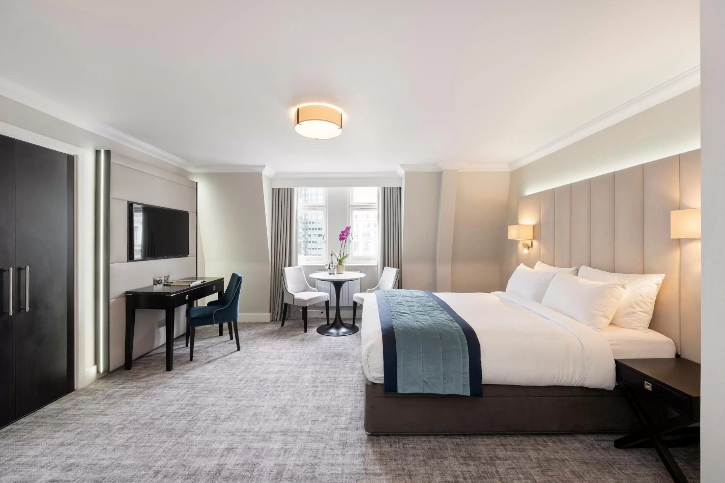 Photo of the whole room, Bed in Tower Residences by Blue Orchid