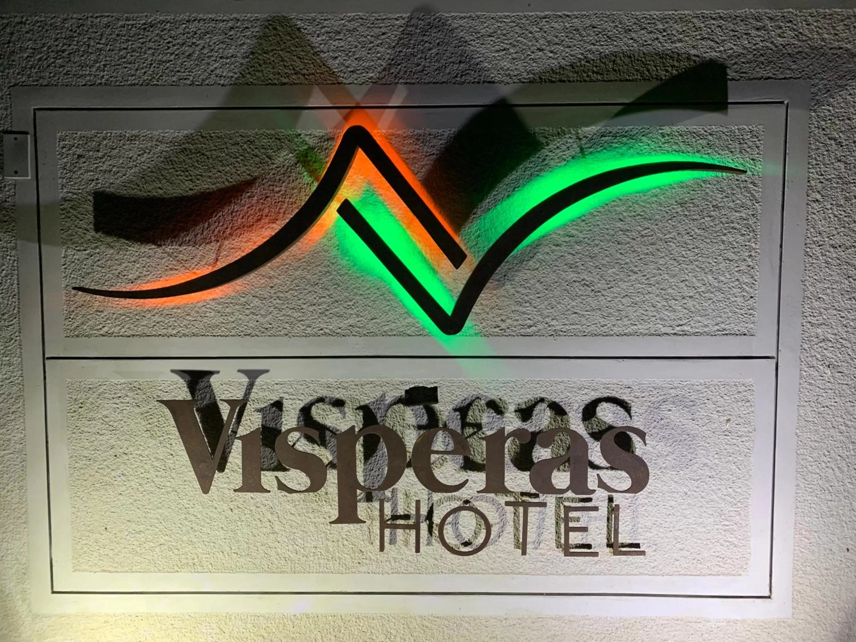 Logo/Certificate/Sign in Hotel Vísperas