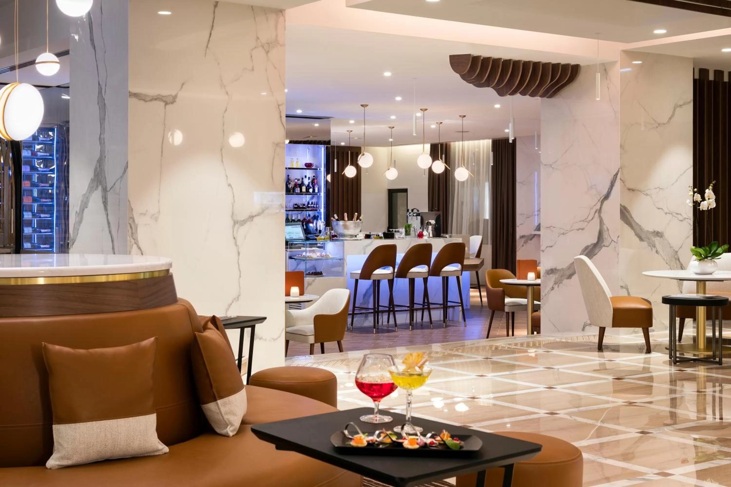 Lobby or reception in Hôtel Barrière Le Gray d'Albion