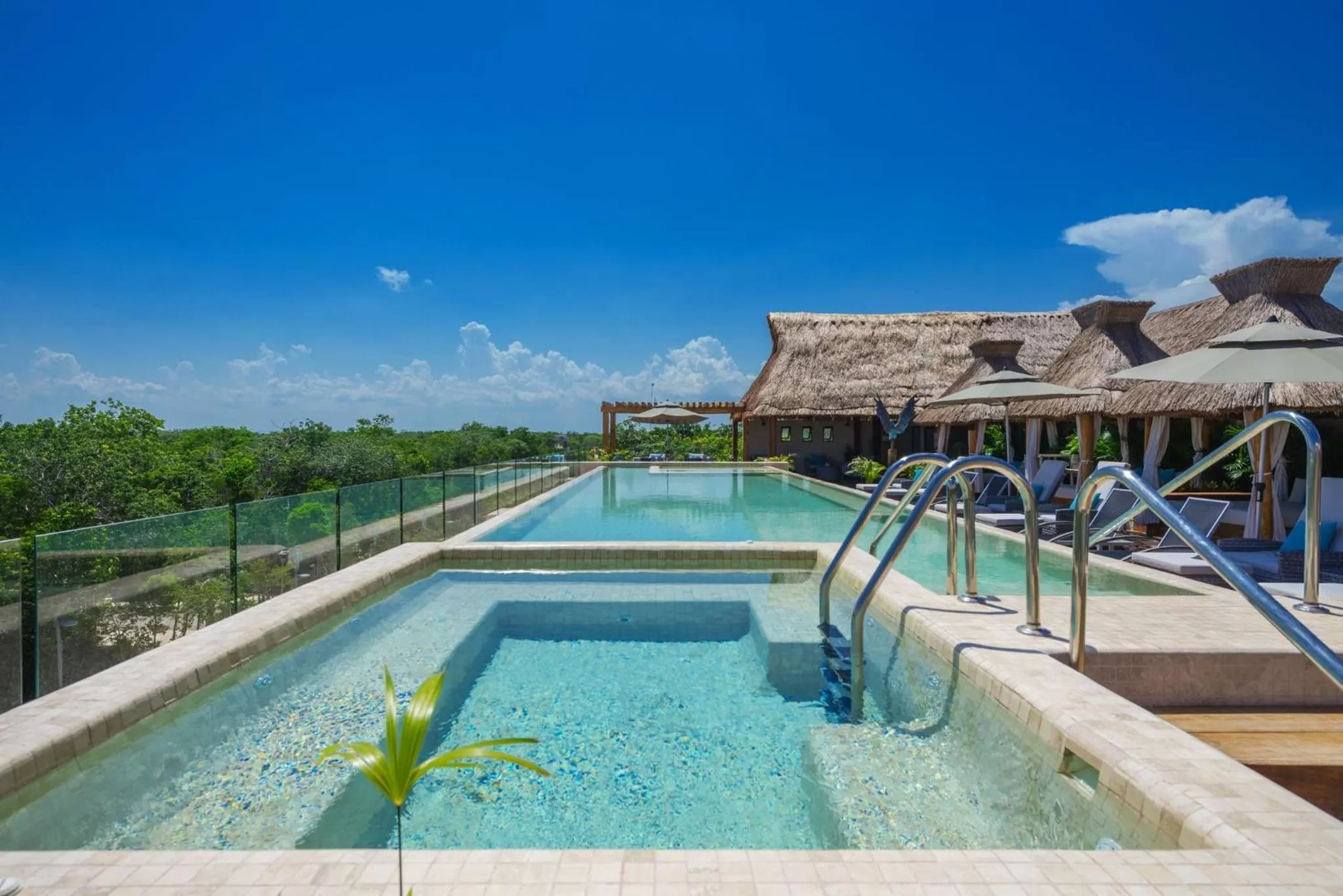 Swimming pool in Naay Tulum Curamoria Collection