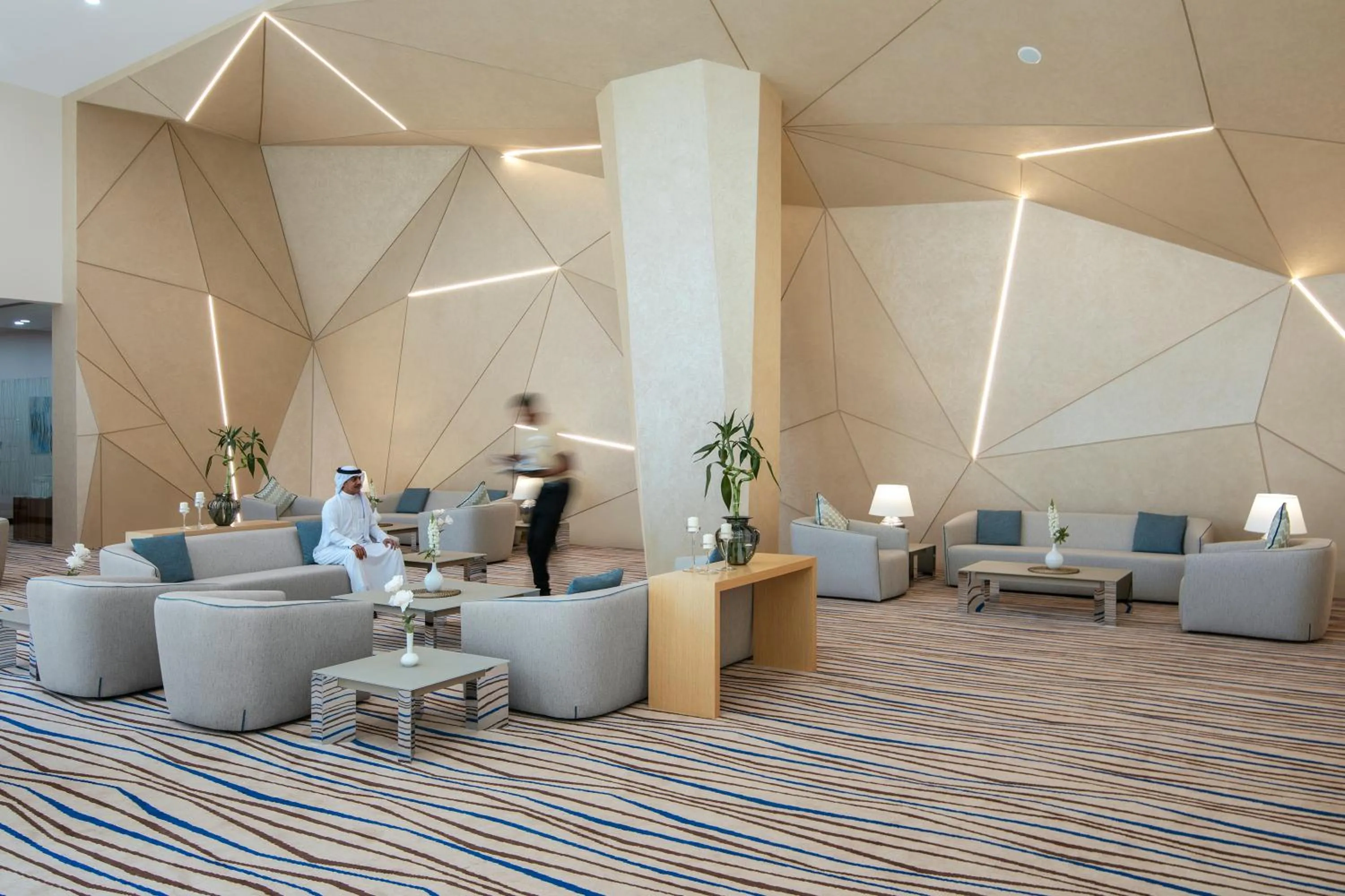 Lobby or reception in Cristal Amaken Hotel Riyadh