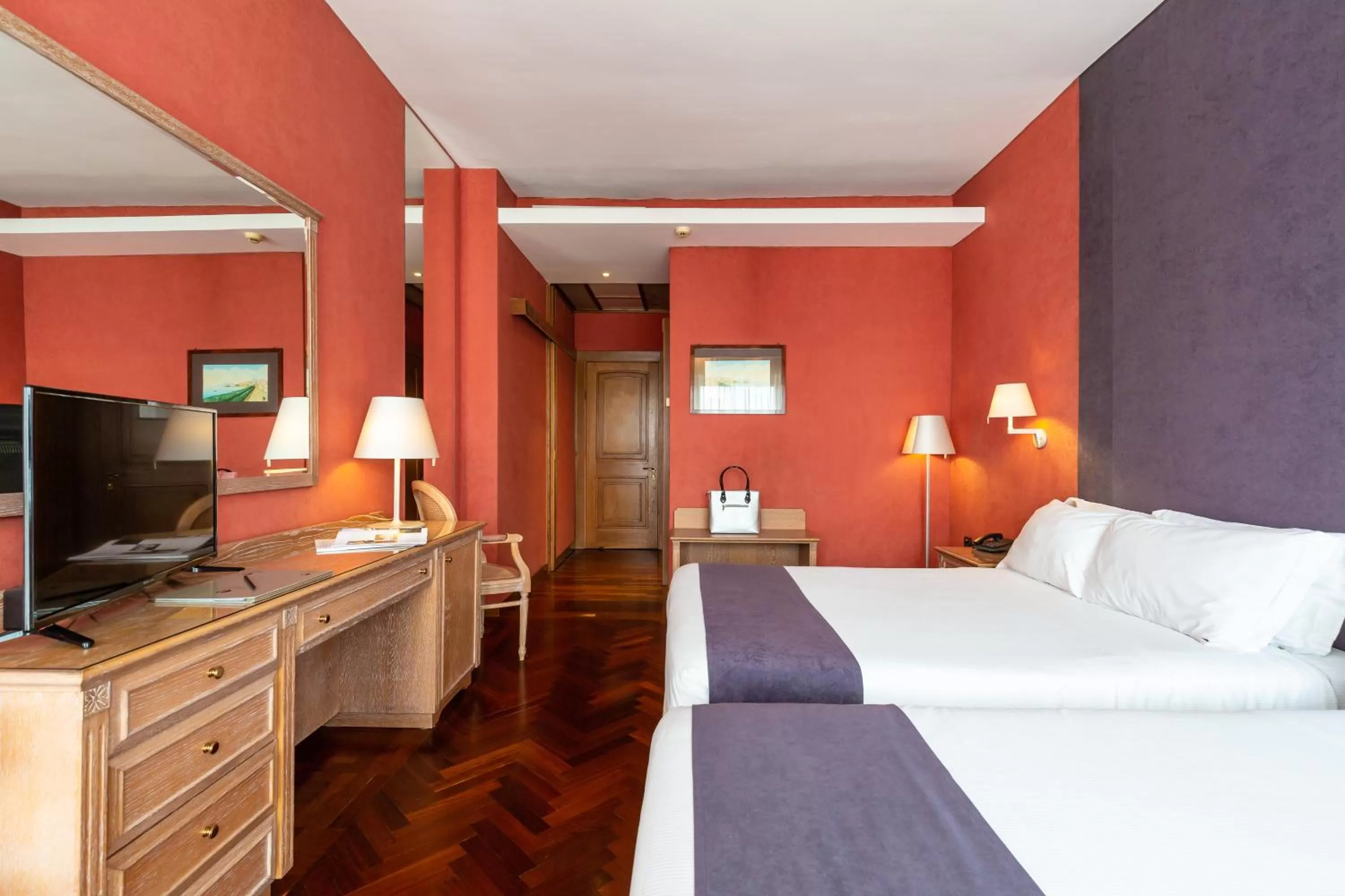 Bed in Culture Hotel Villa Capodimonte