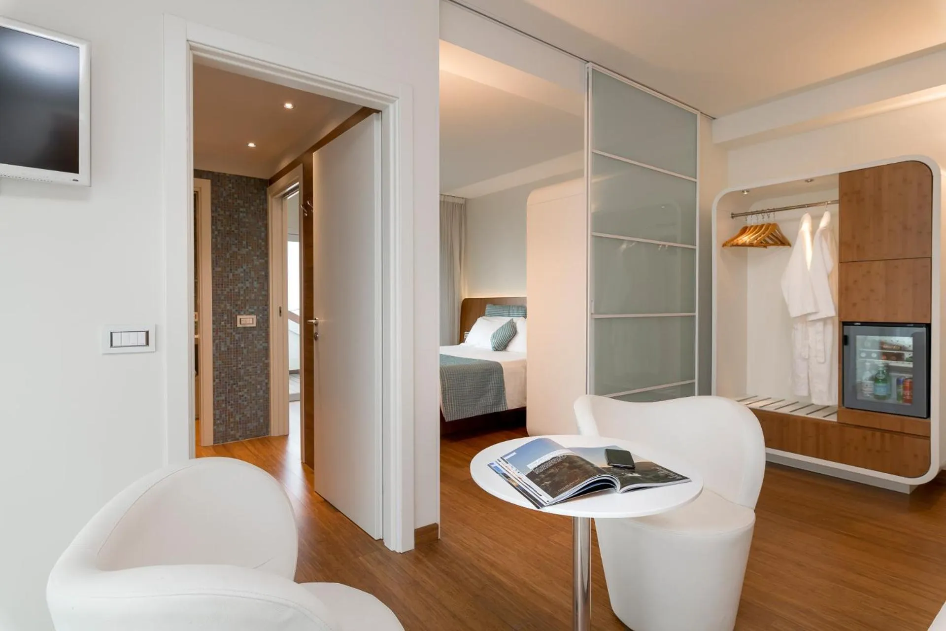 Bedroom in T-Suite Hotel