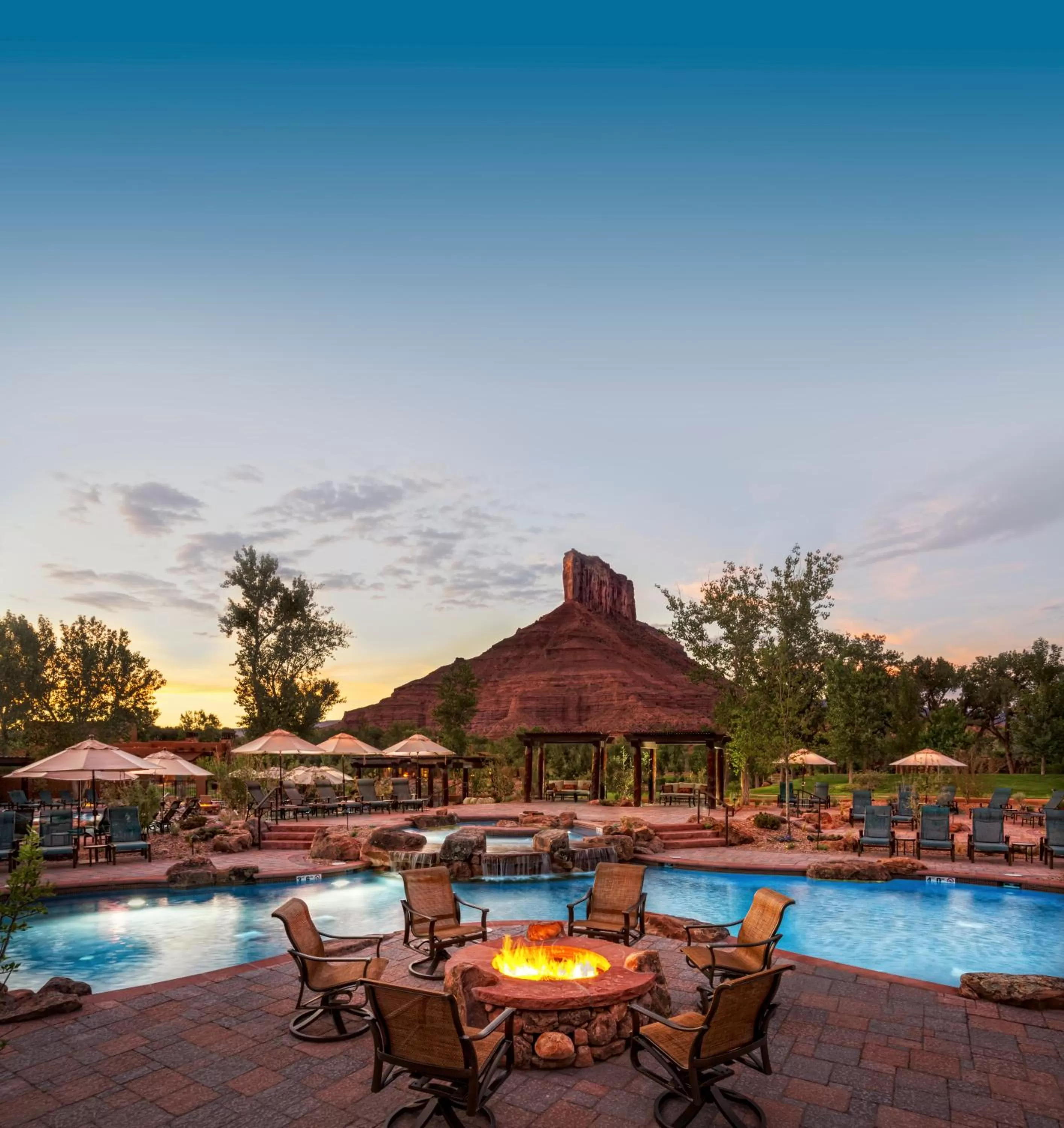 Swimming pool in Gateway Canyons Resort, a Noble House Resort