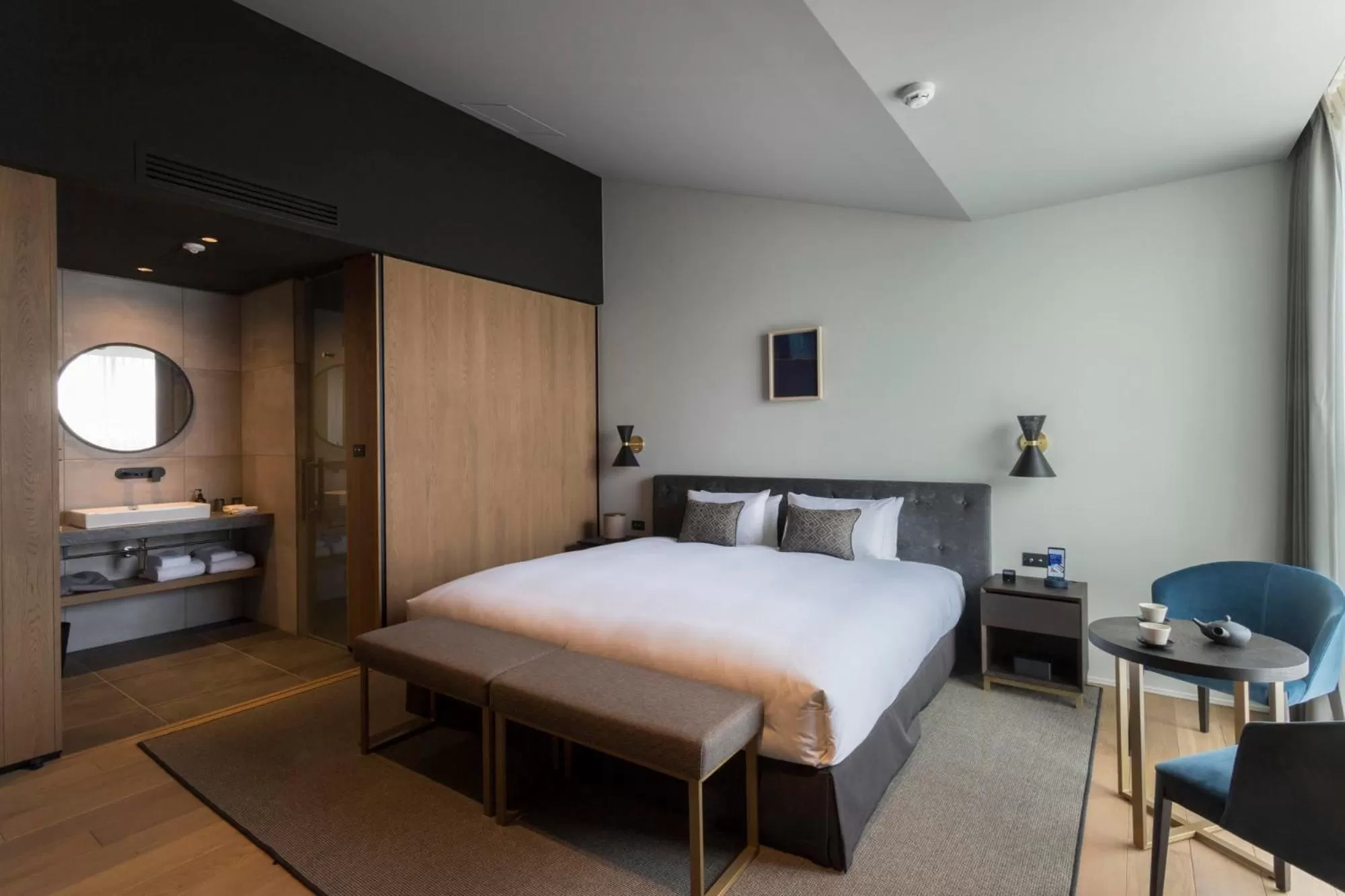 Photo of the whole room, Bed in HOTEL CANATA KYOTO