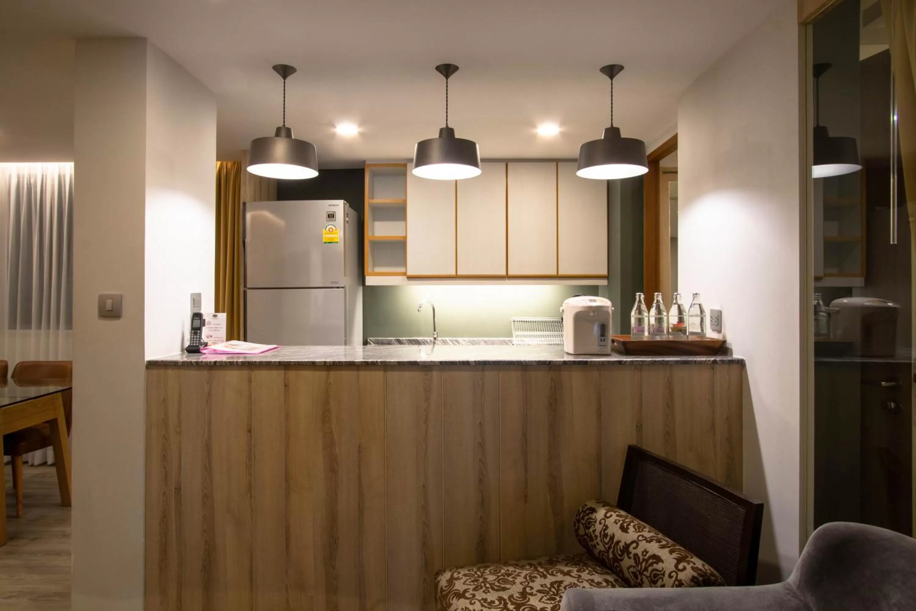 Kitchen or kitchenette in The Residence Rajtaevee Hotel