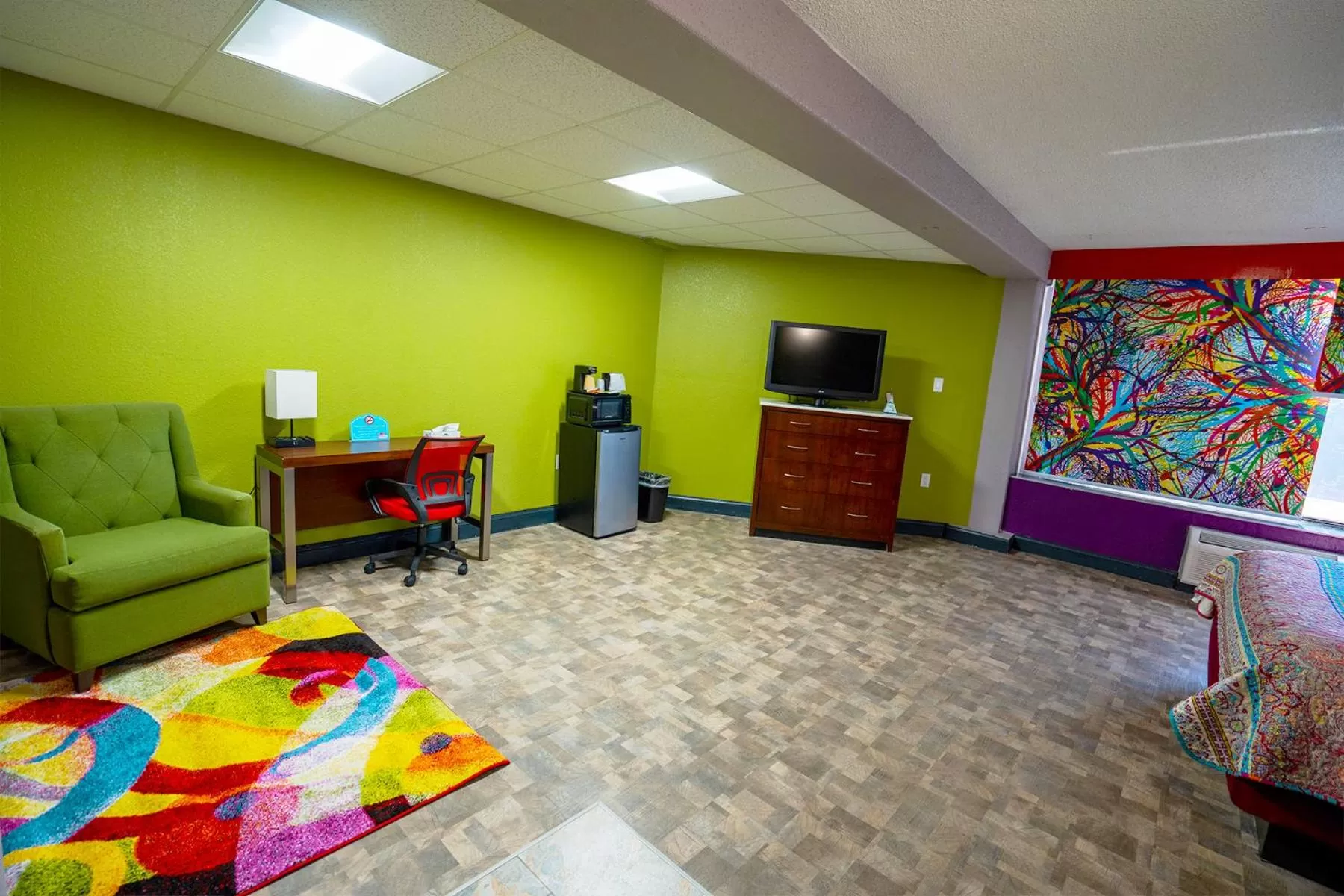 Bedroom in Philly Inn & Suites