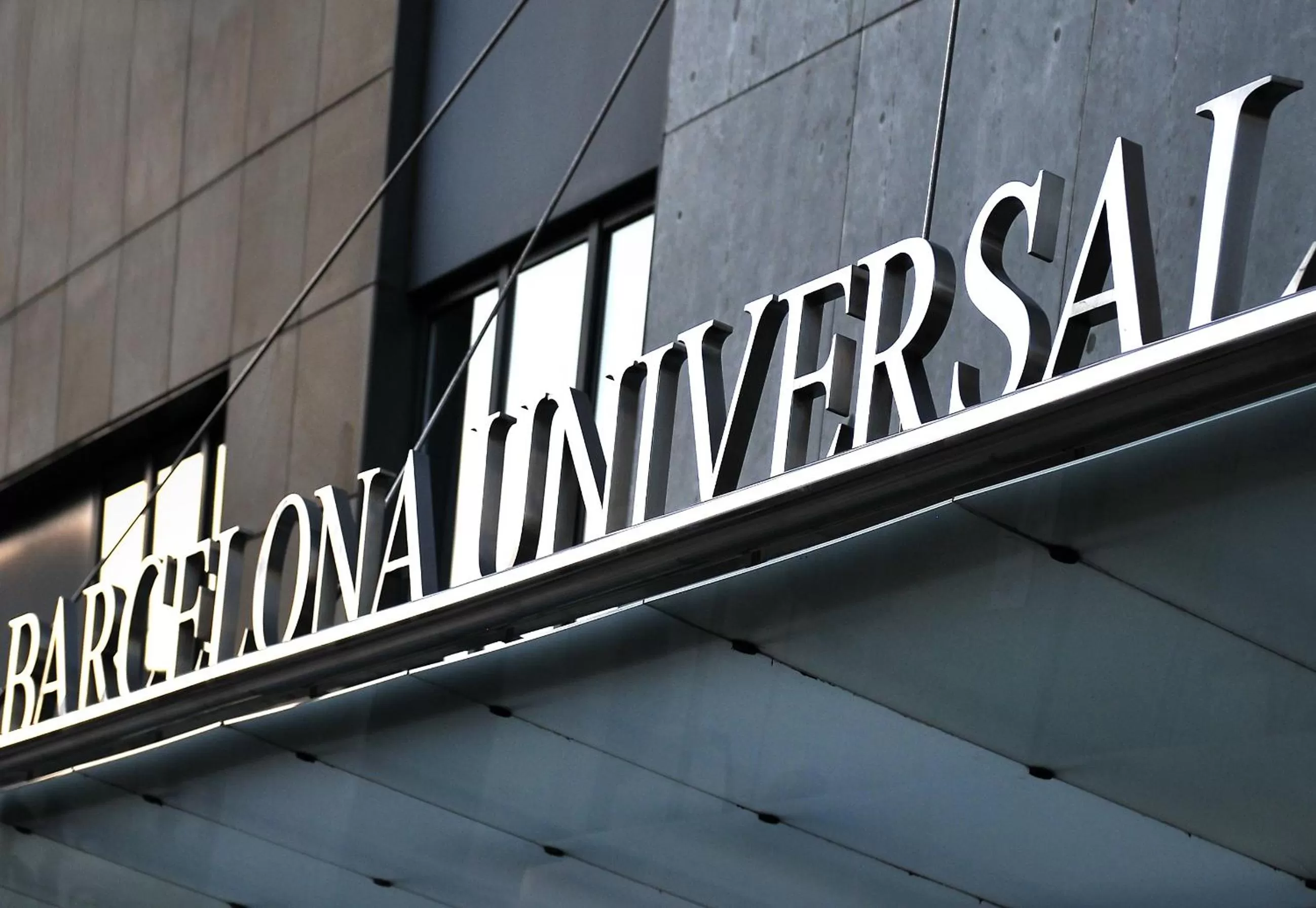 Facade/entrance in Hotel Barcelona Universal