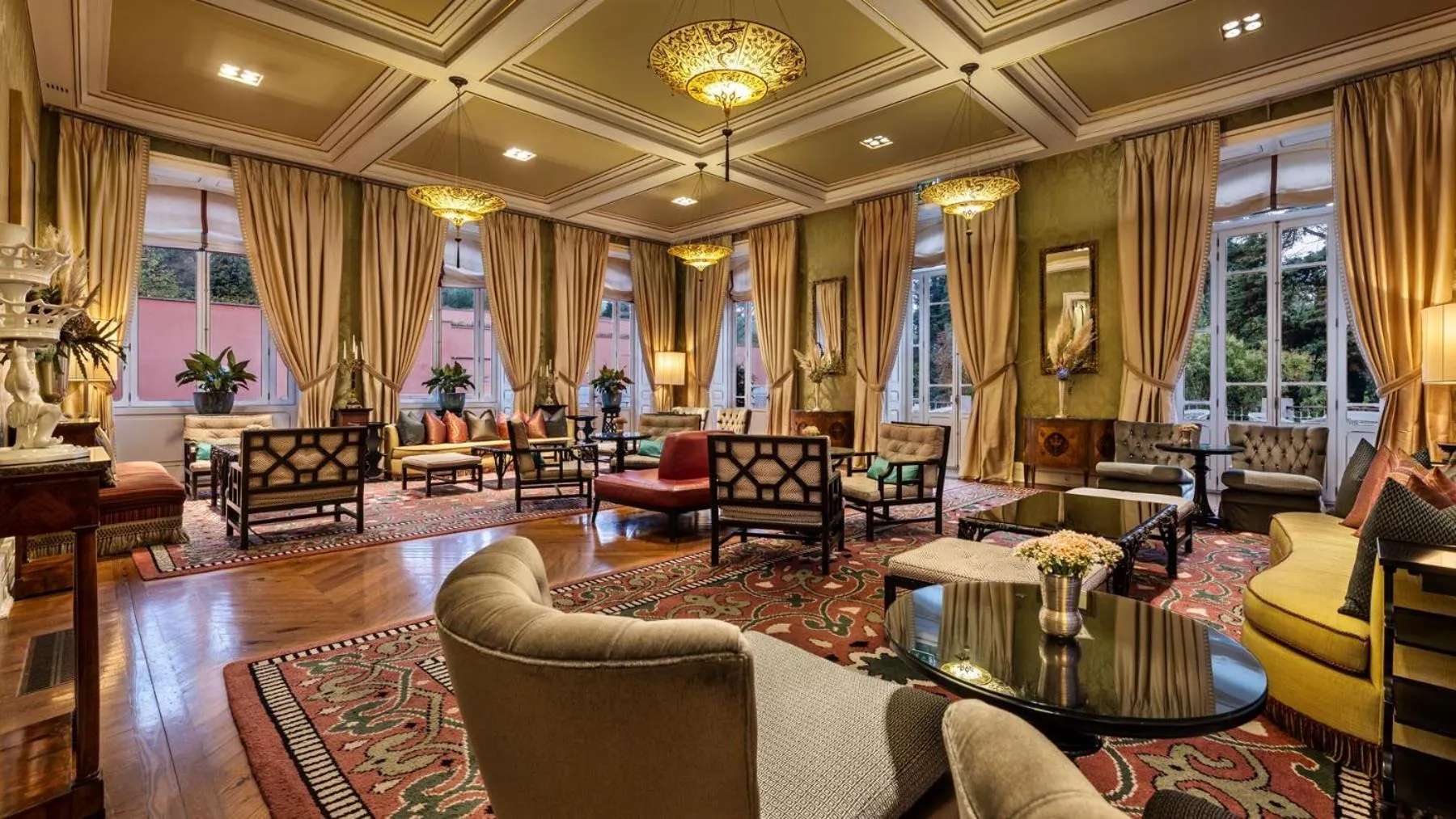 Living room in Vidago Palace