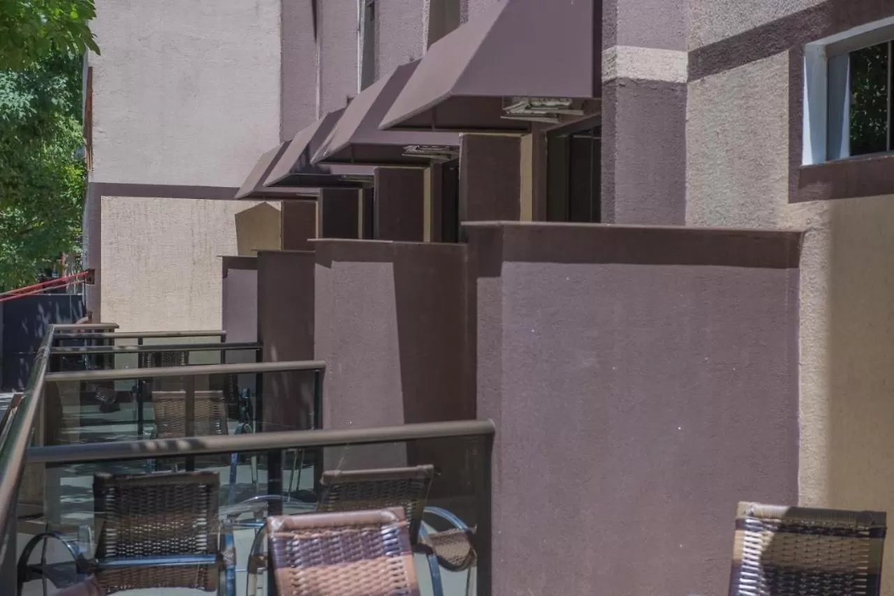 Balcony/Terrace in hotel iguaçu centro