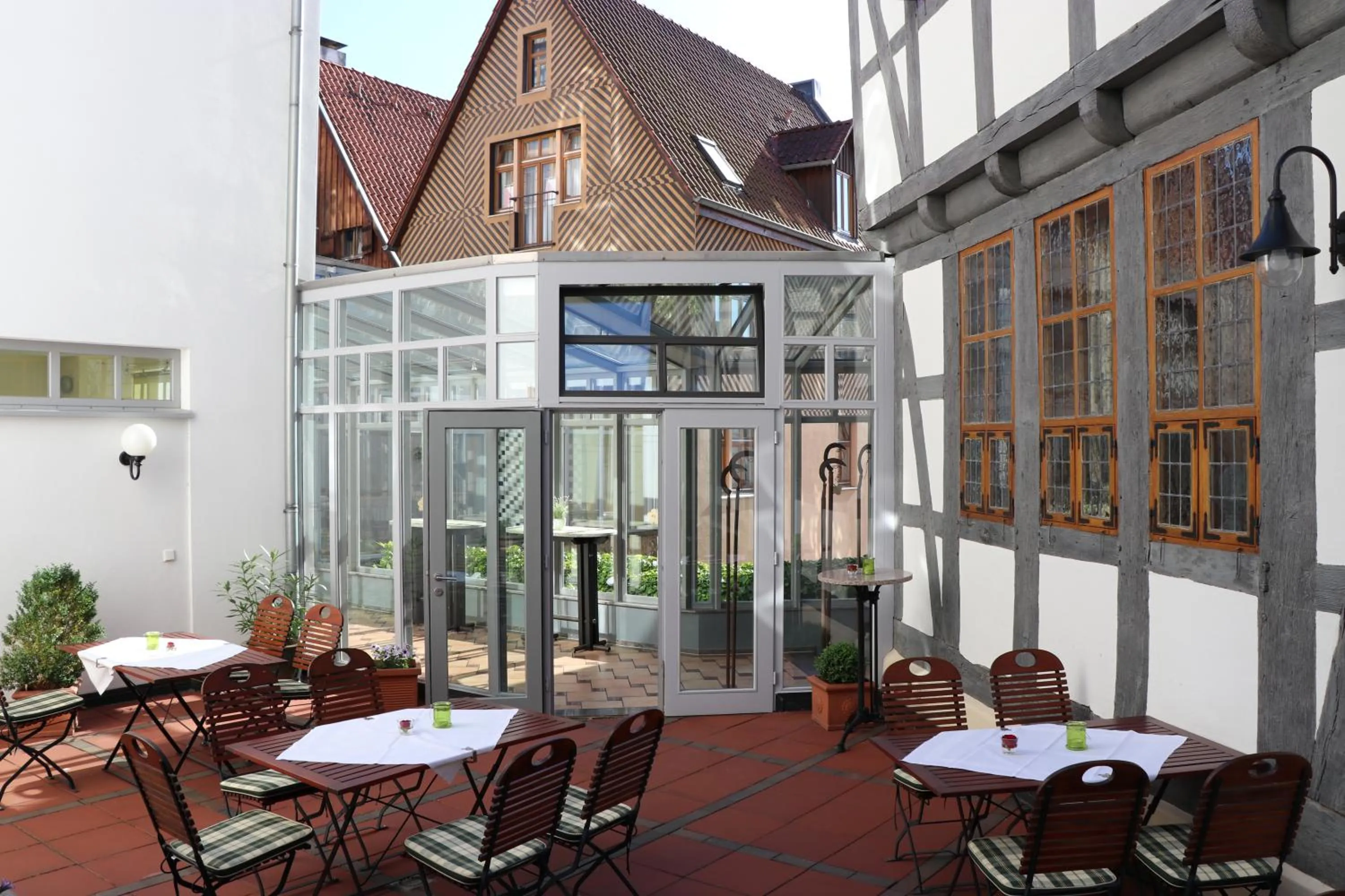 Balcony/Terrace in Hotel Arminius