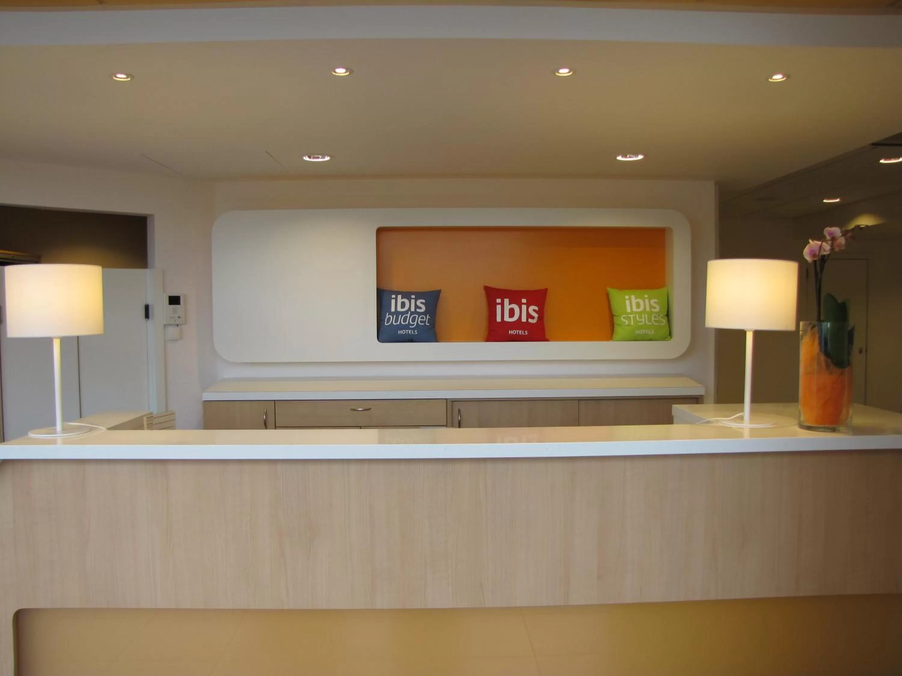 Lobby or reception in ibis budget Hotel Brussels Airport
