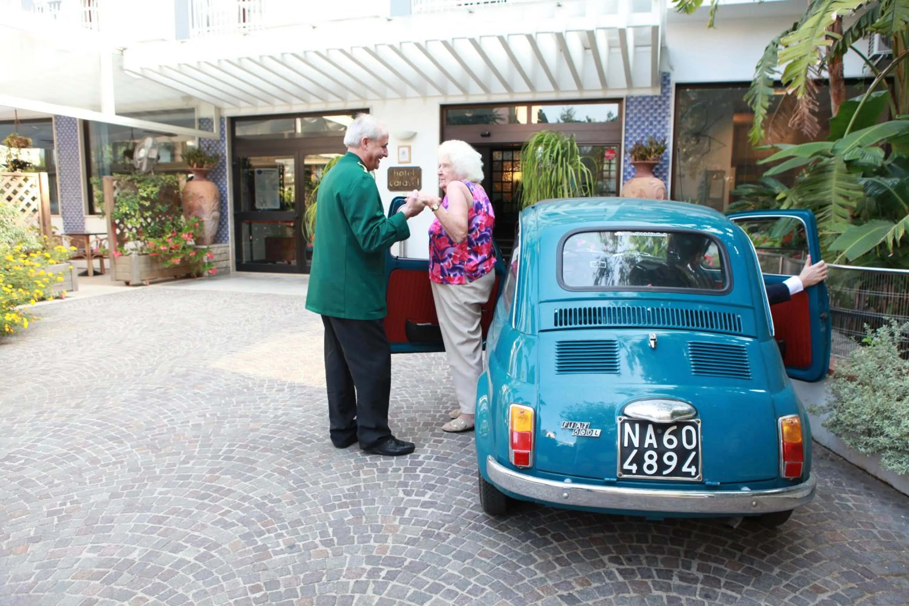 People in Hotel Caravel