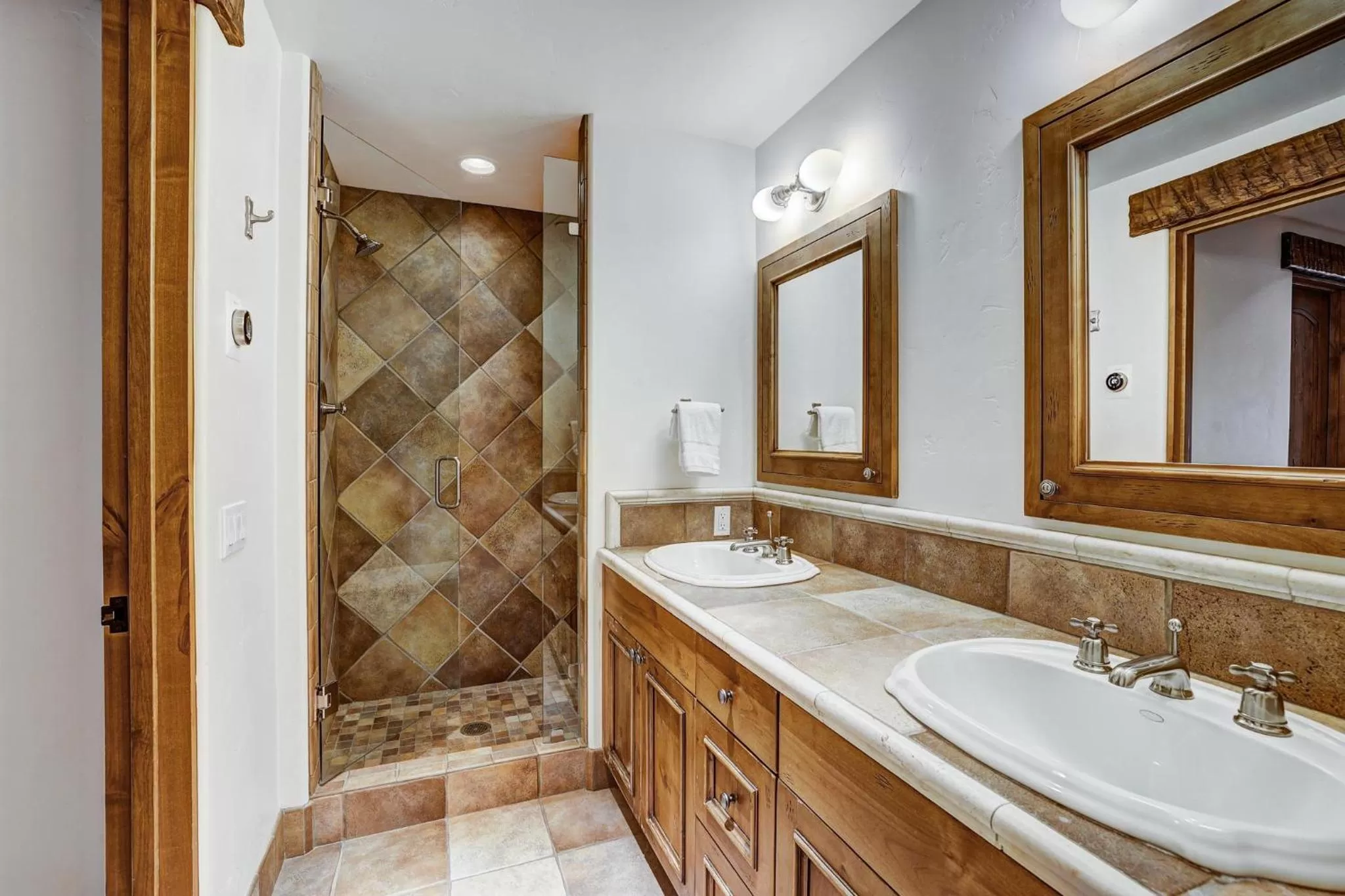 Bathroom in The Arrabelle at Vail Square, a RockResort, by Vail Resorts