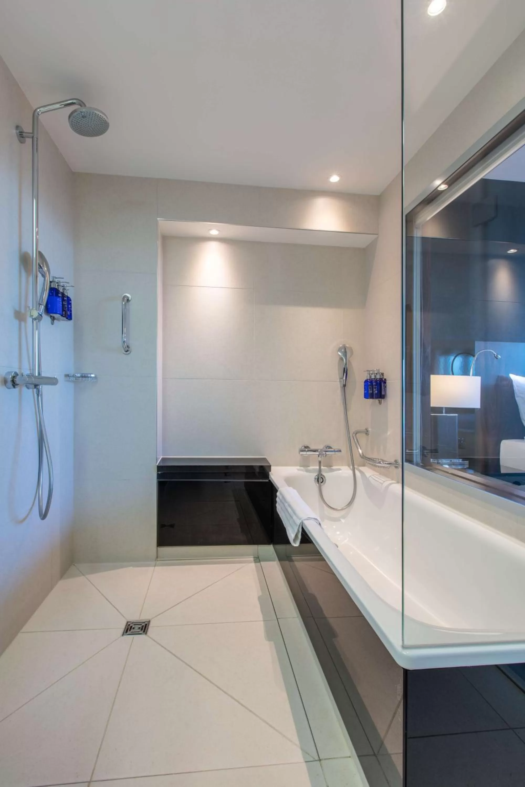 Bathroom in Radisson Blu Hotel, Hamburg