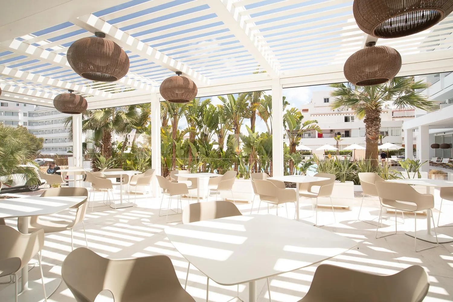 Patio in Hotel Anfora Ibiza