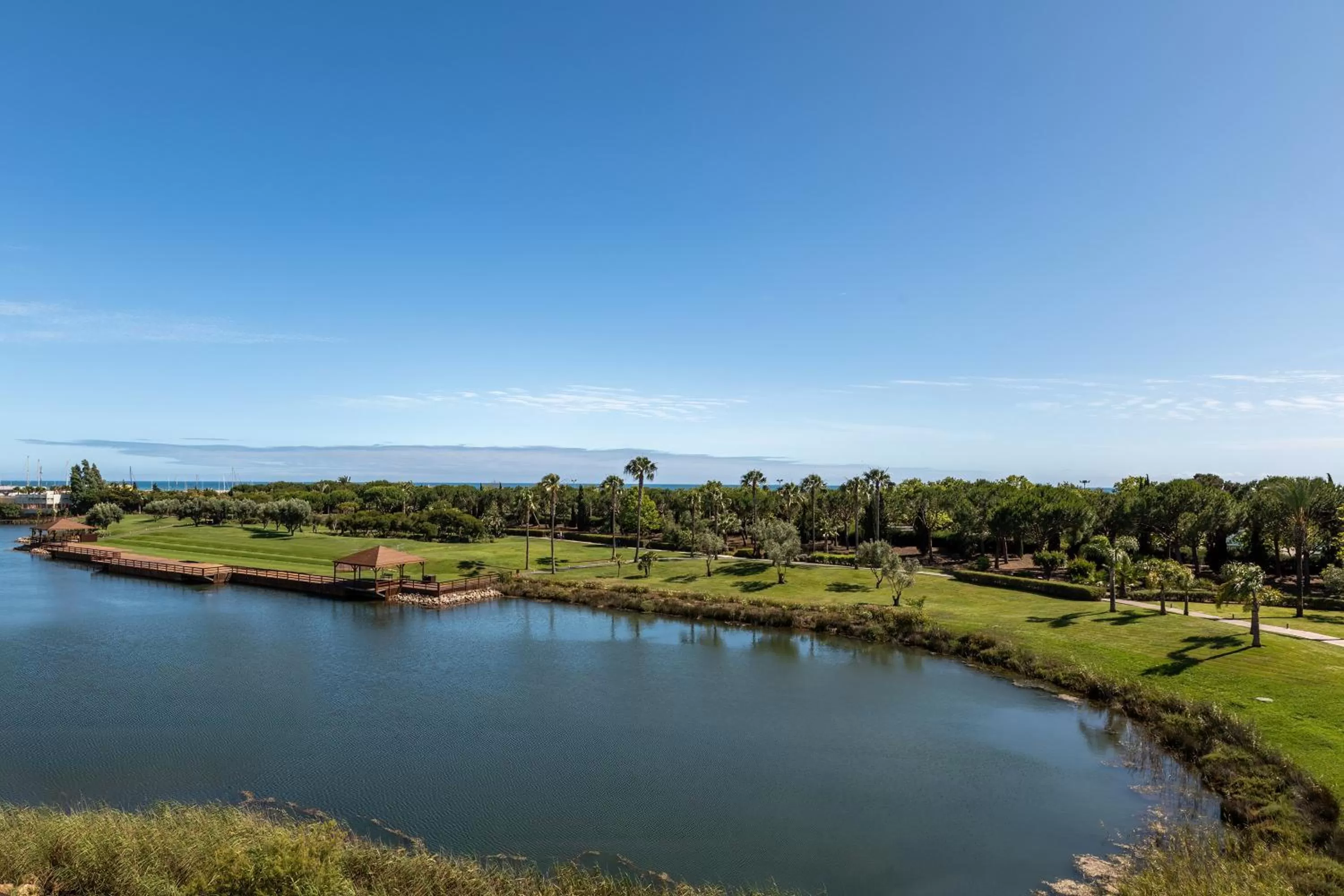 Lake view in Domes Lake Algarve, Autograph Collection