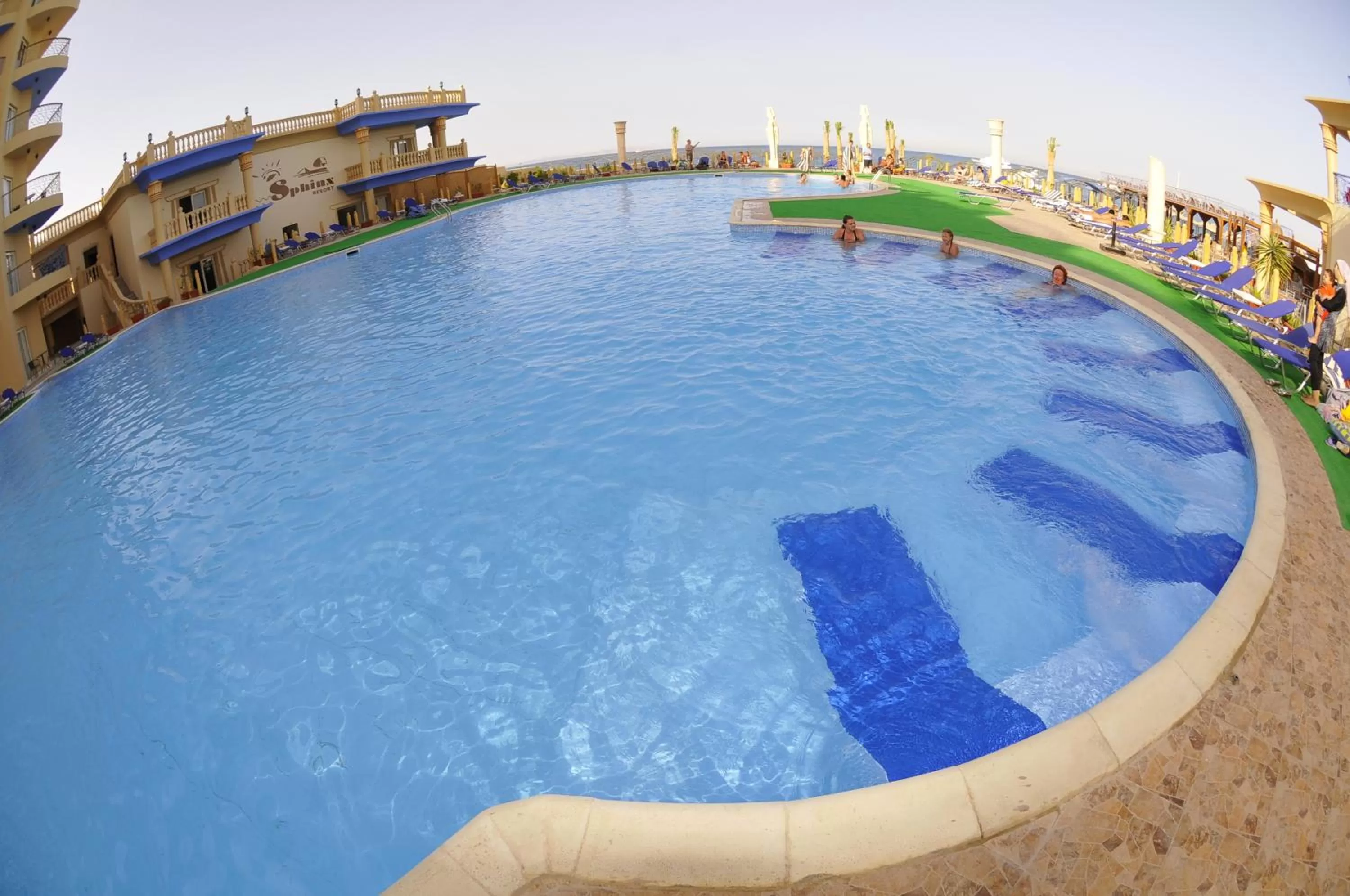 Swimming pool in Sphinx Aqua Park Beach Resort