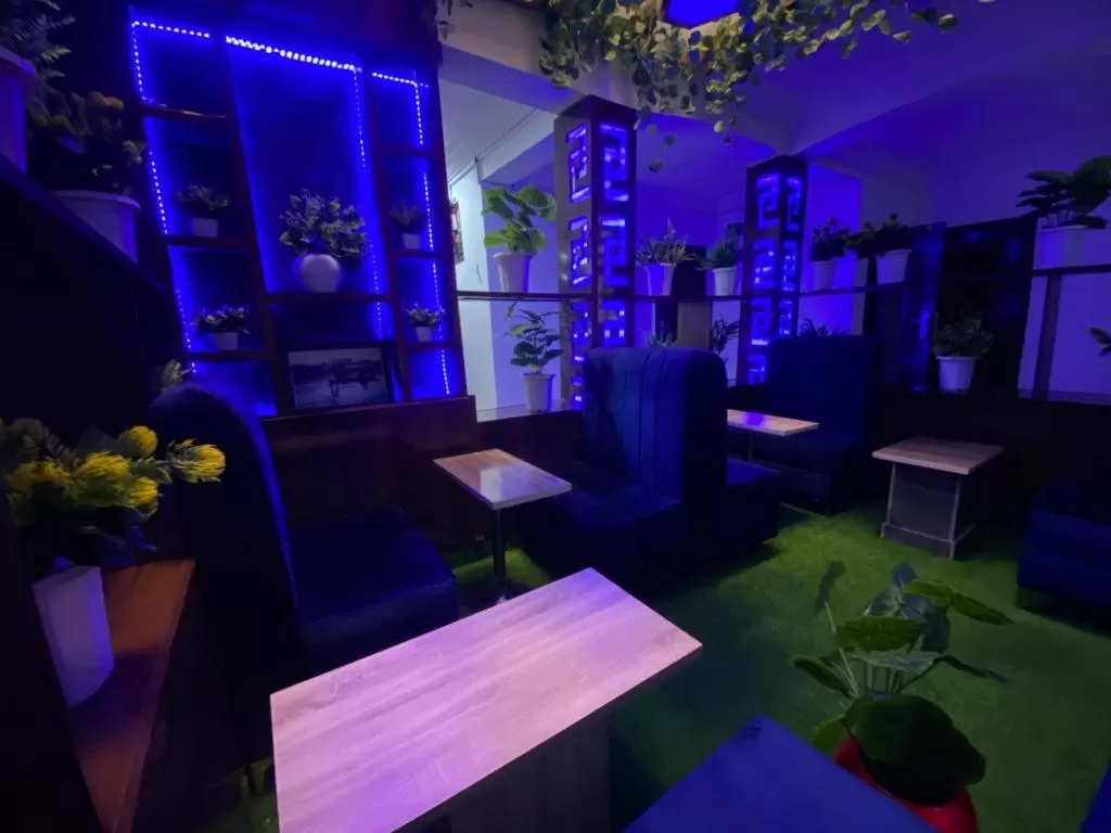 Communal lounge/ TV room, Restaurant/Places to Eat in Palazzo Apartments