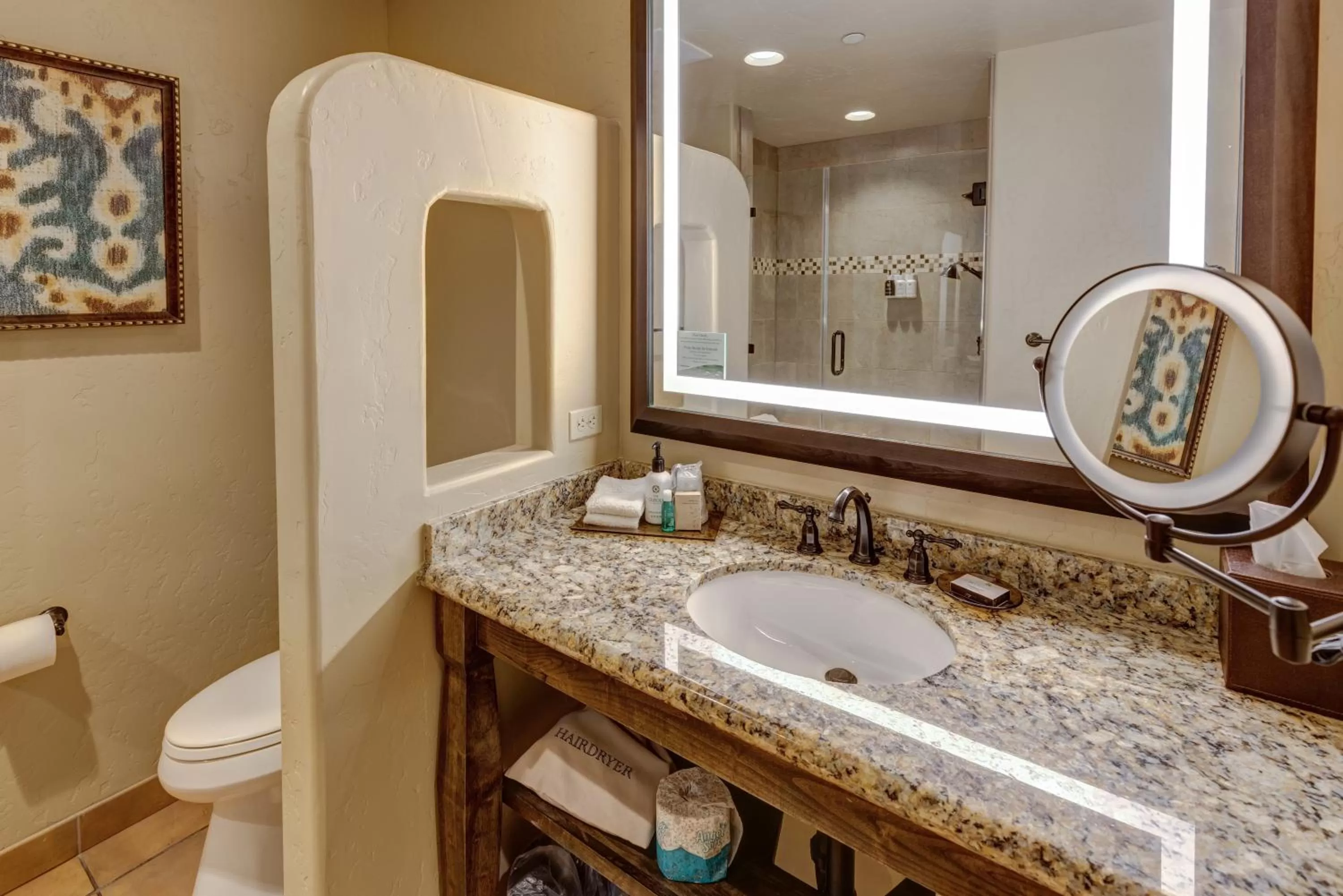 Shower in The Murieta Inn and Spa