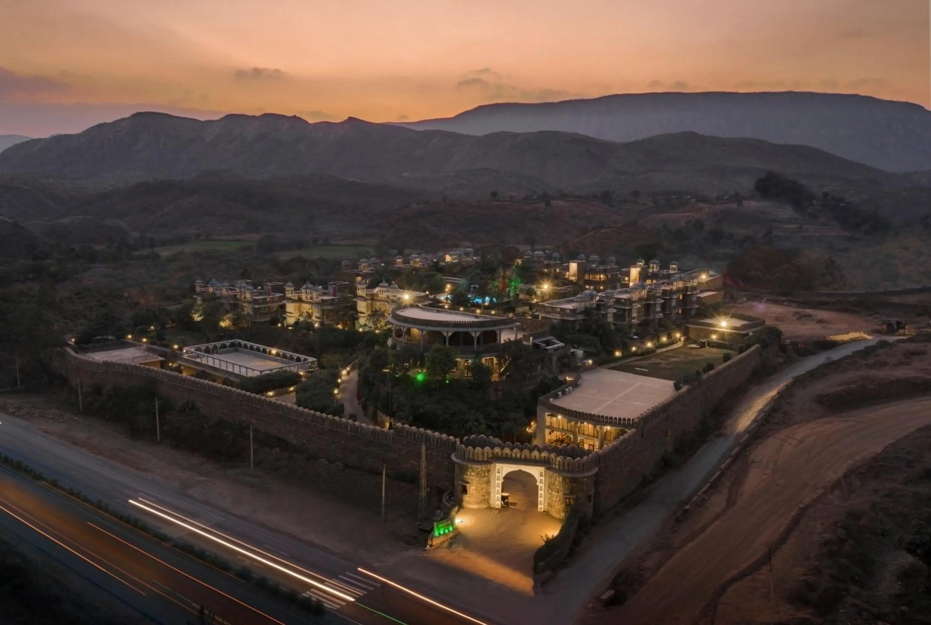 Bird's eye view in The Amargarh