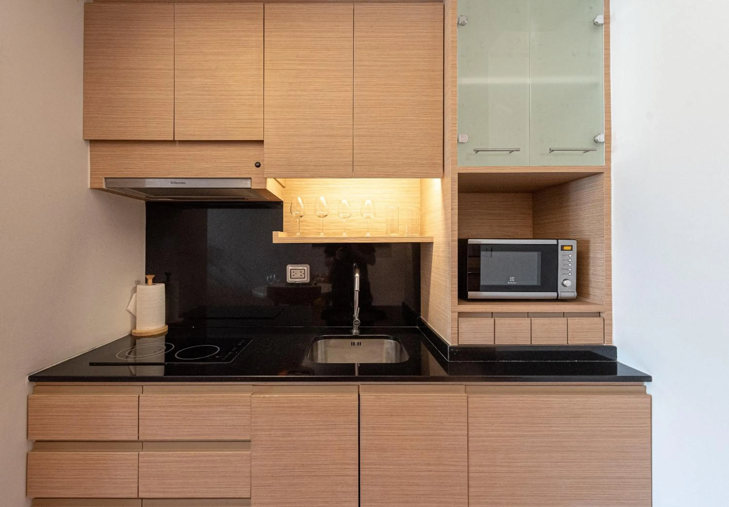 kitchen in Summit Windmill Golf Suite Hotel at Suvarnabhumi