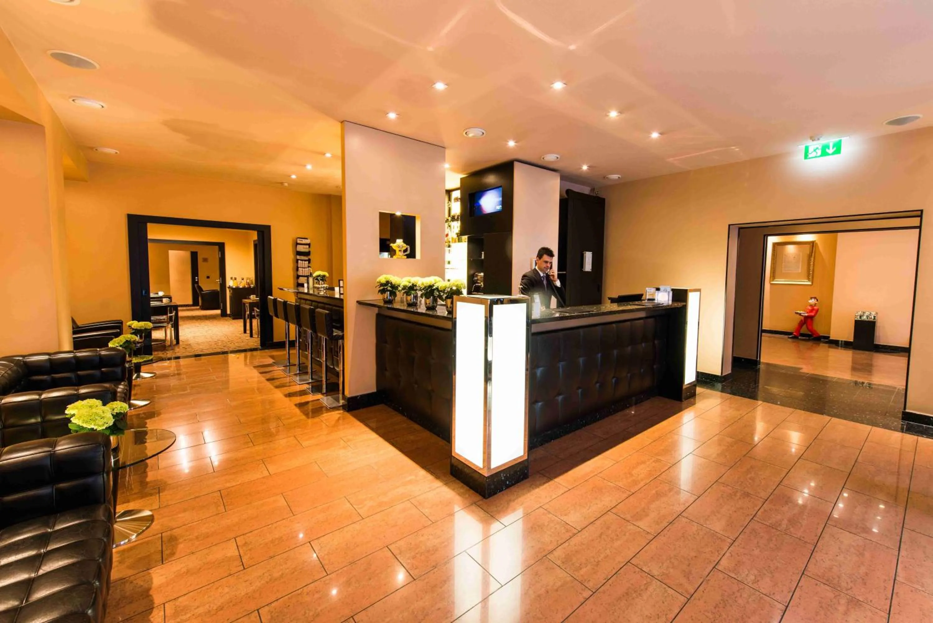 Lobby or reception in Hotel Concorde