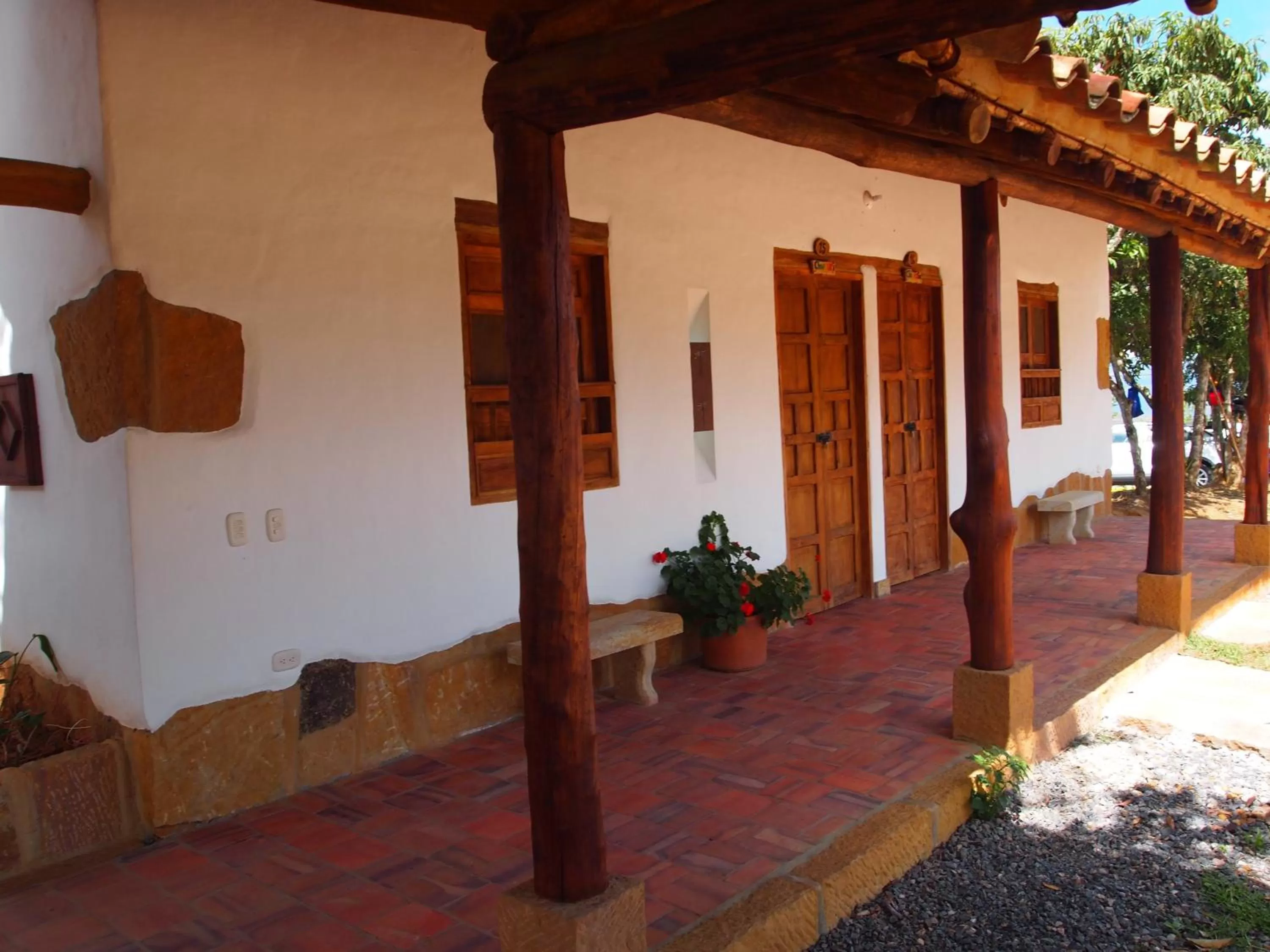Bedroom in Hotel Buenosaires Barichara