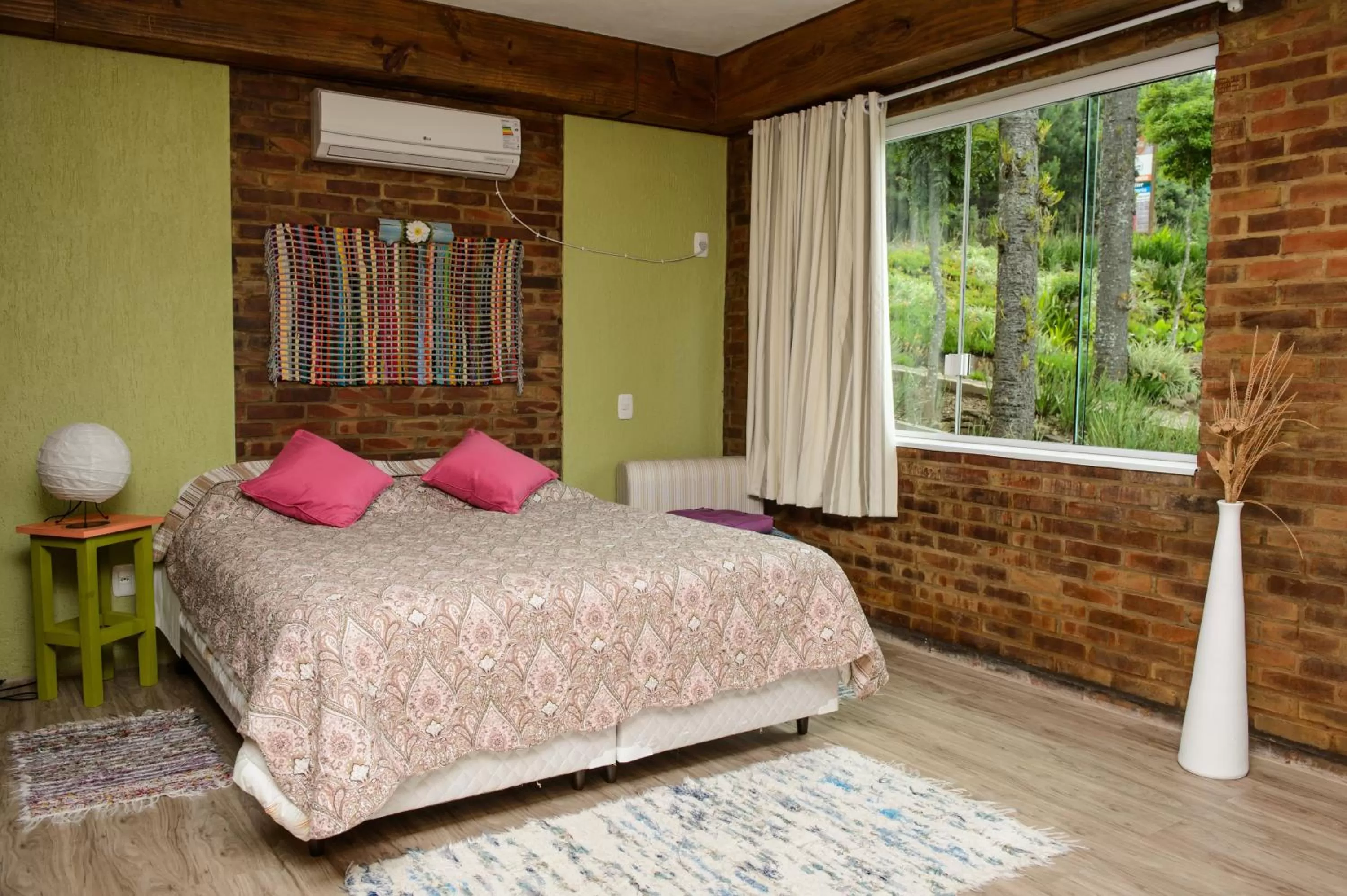 Bed in Bina's Haus Pousada, Cafeteria e Atelier