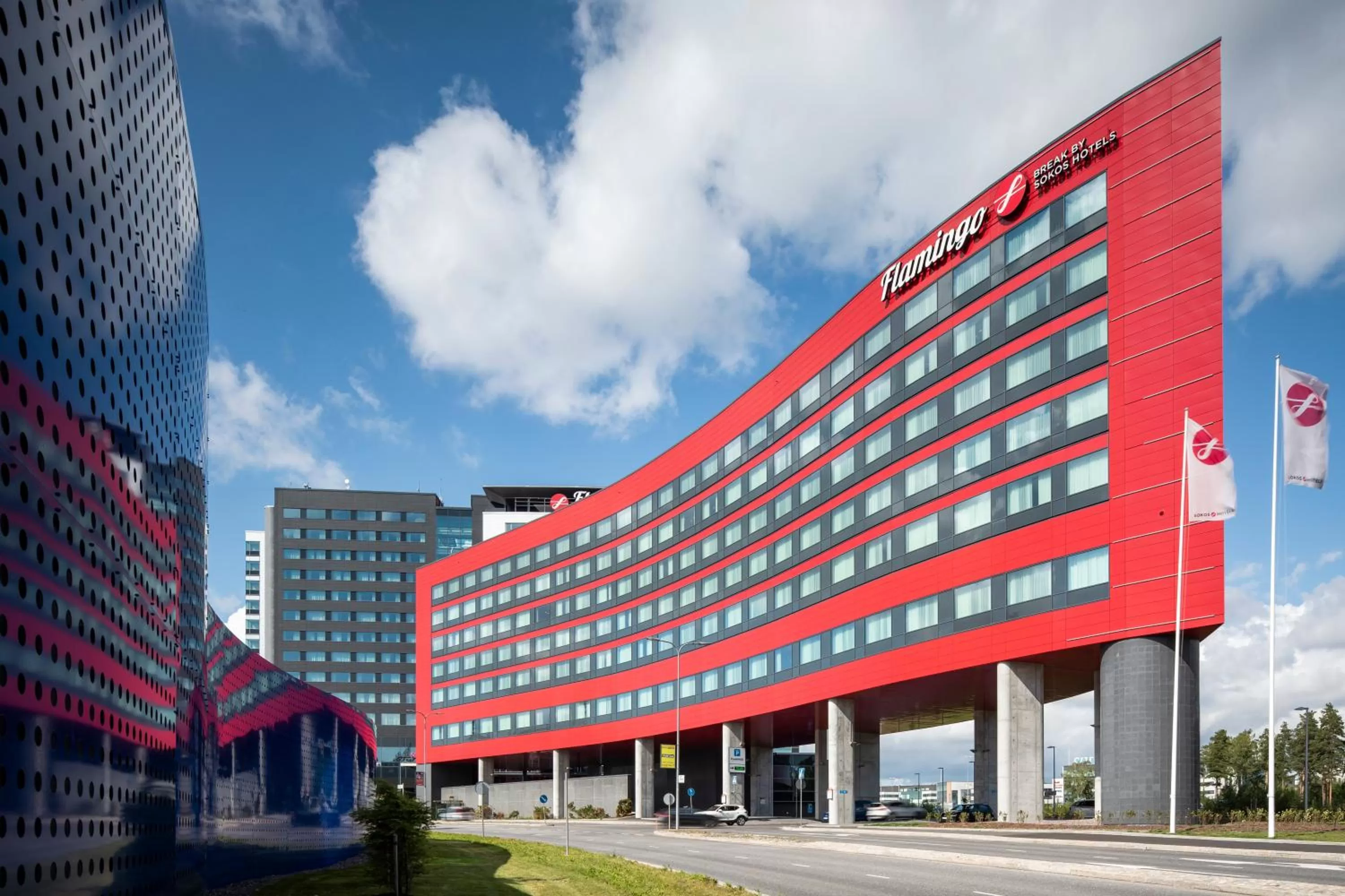 Facade/entrance in Break Sokos Hotel Flamingo