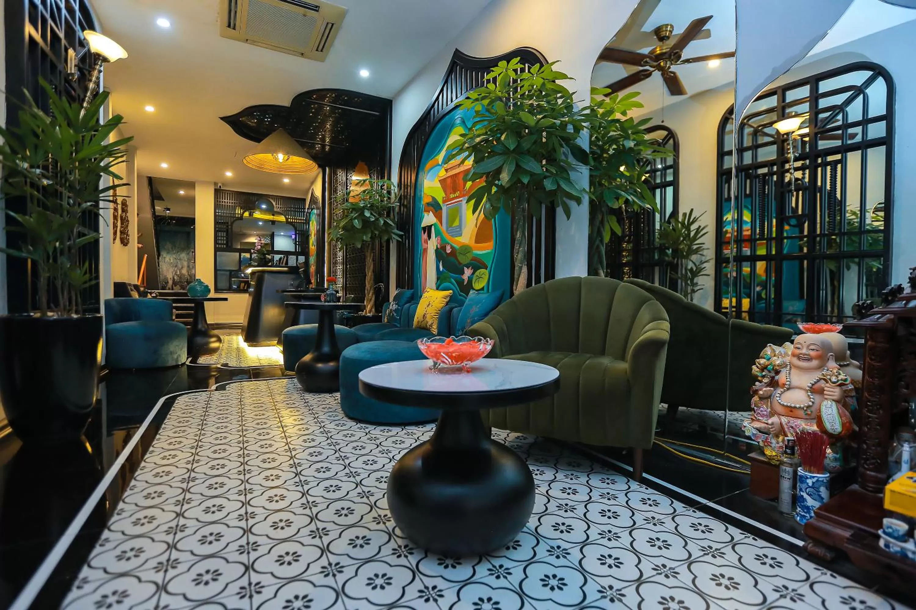 Lobby or reception in Hanoi Center Silk Hotel & Travel