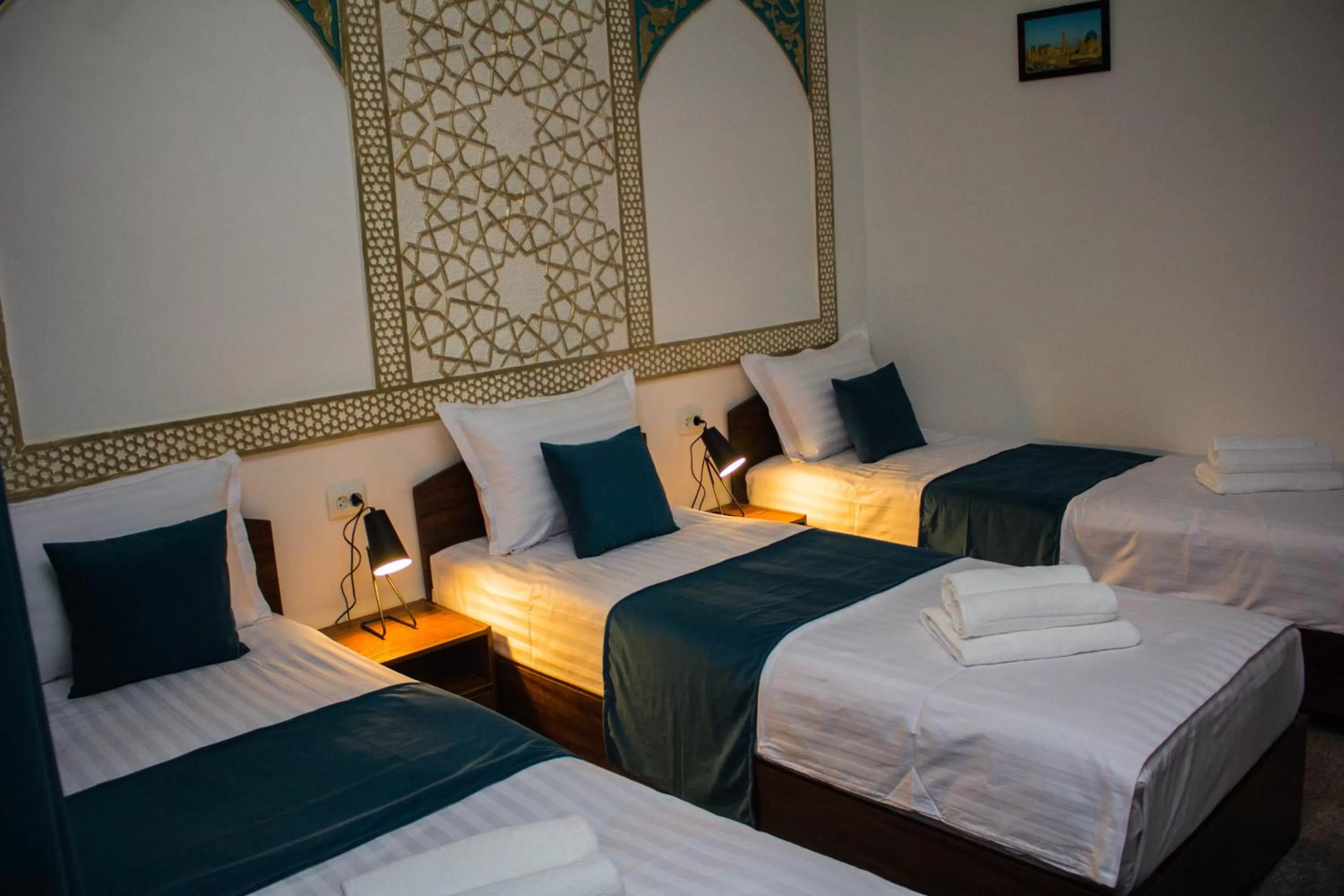 Bed in Jahangir Boutique Bukhara