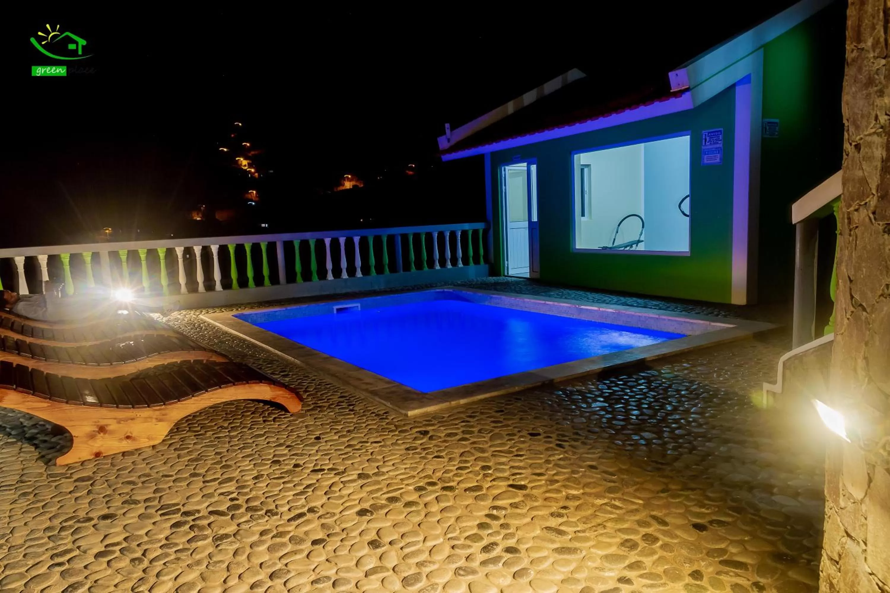 Swimming Pool in Pousada Green Place