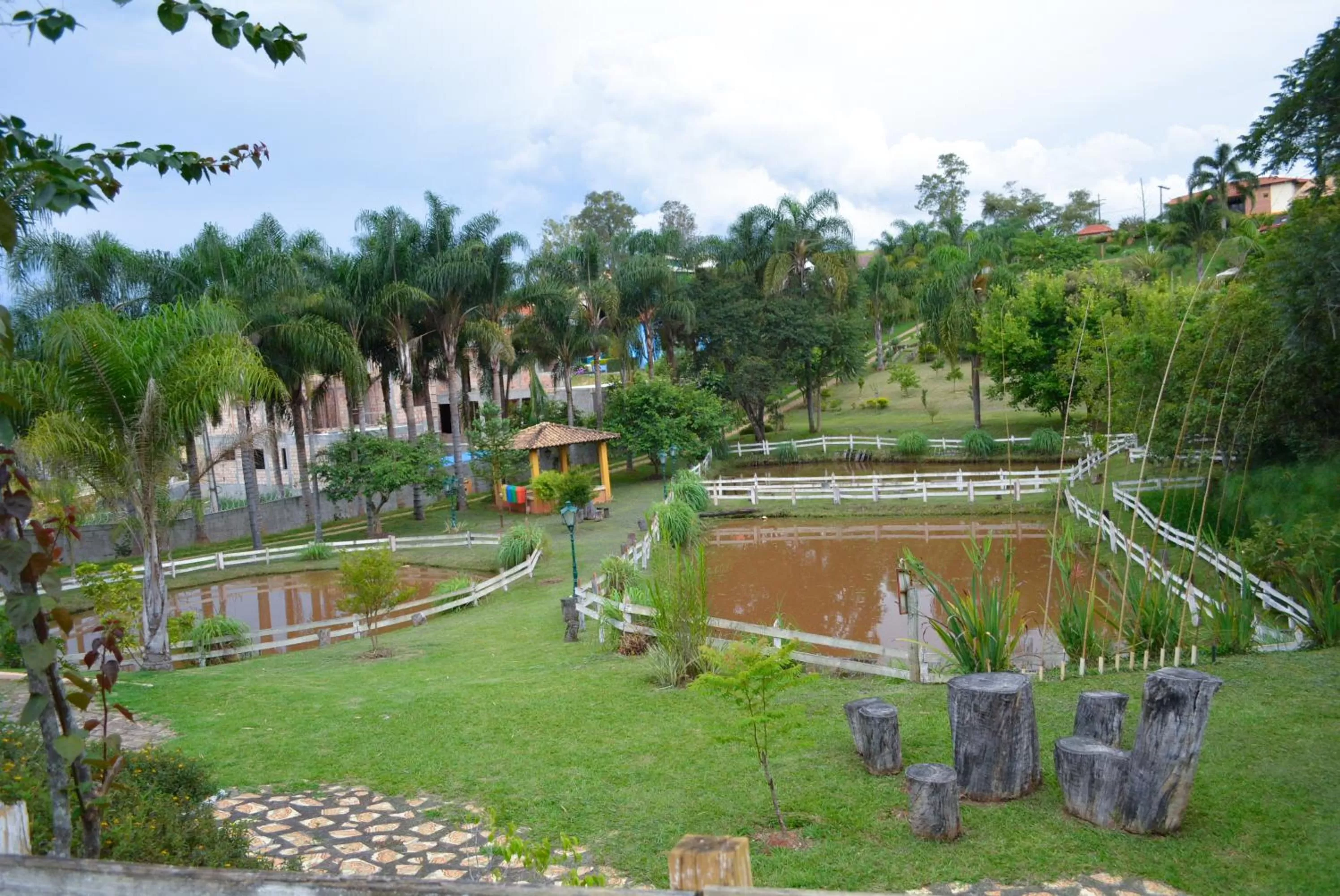 Garden view in Vila Chico