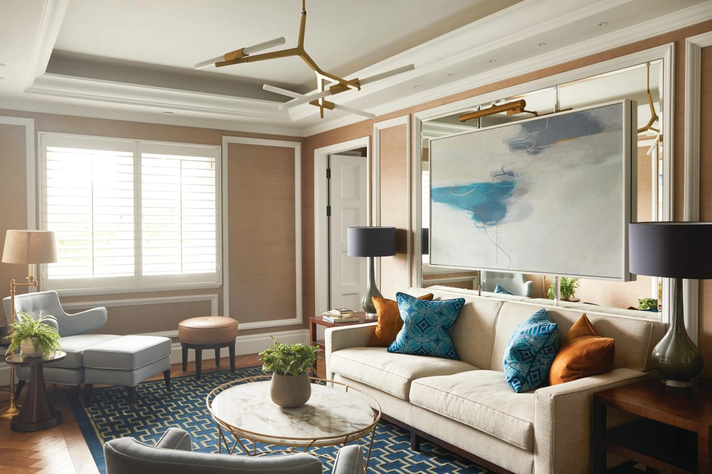 Living room in The Cadogan, A Belmond Hotel, London