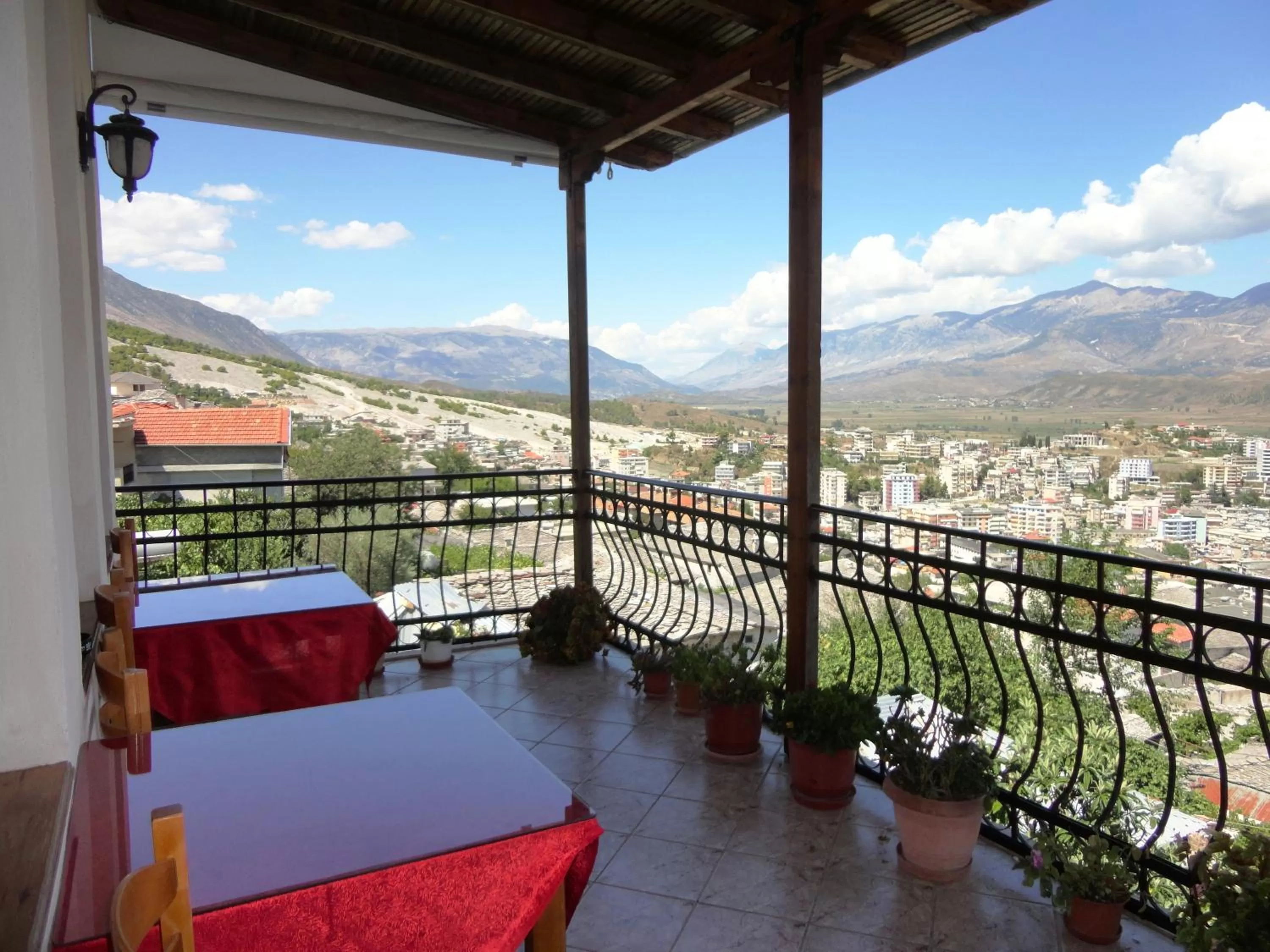 Balcony/Terrace in Hotel Kalemi