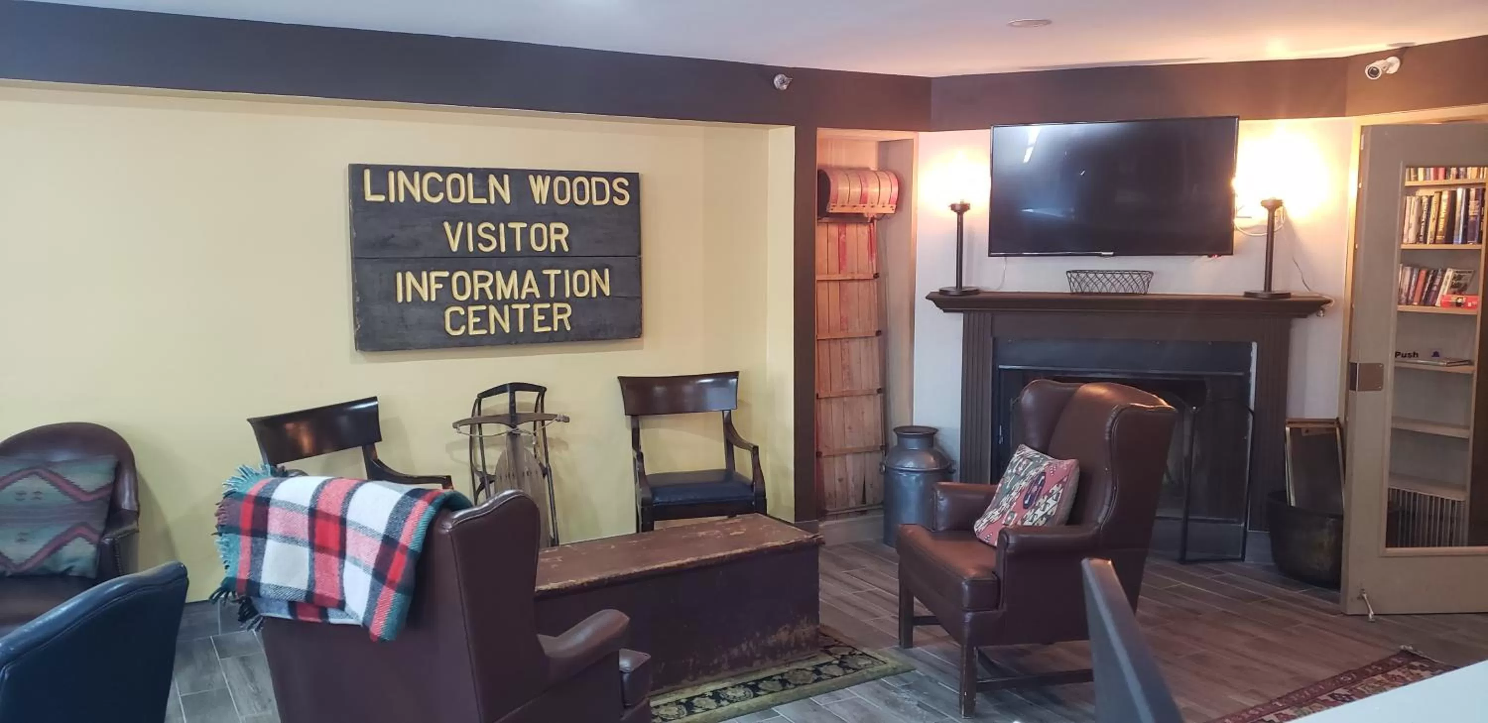 Off site in The Common Man Inn, Spa & Lodge