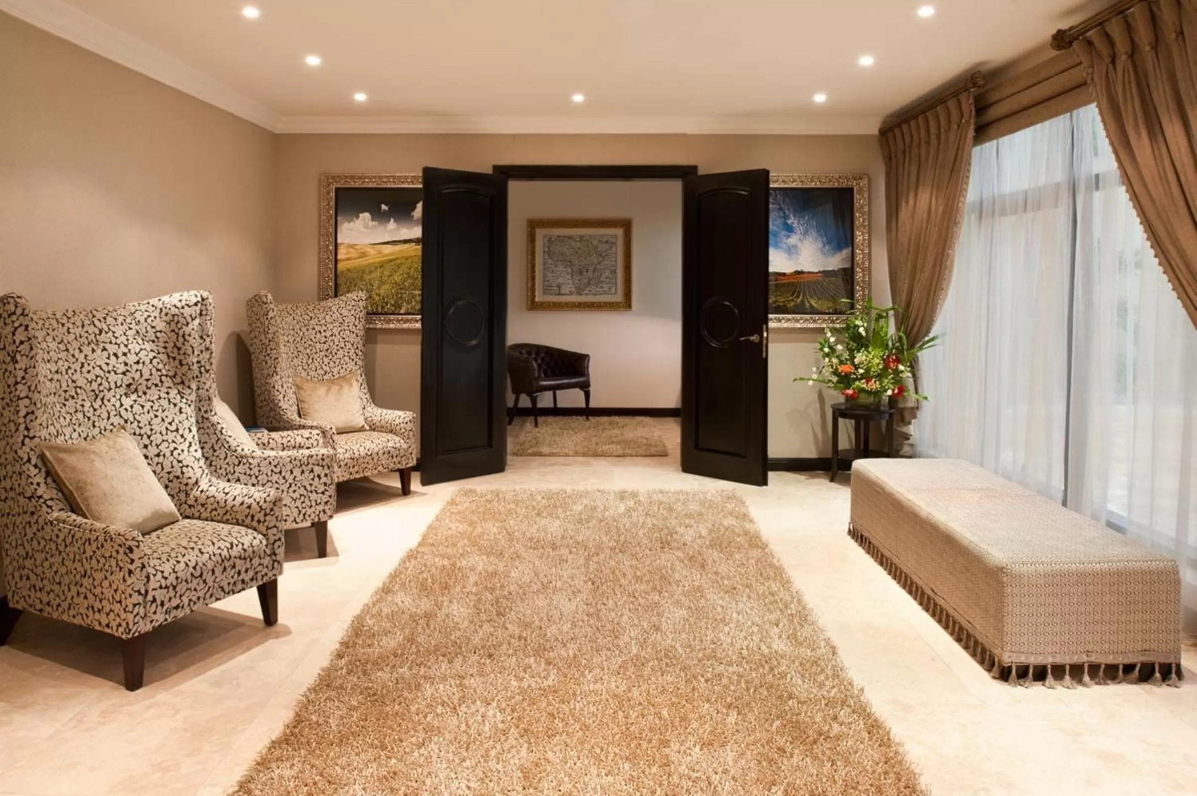 Living room in Villa Monticello Boutique Hotel