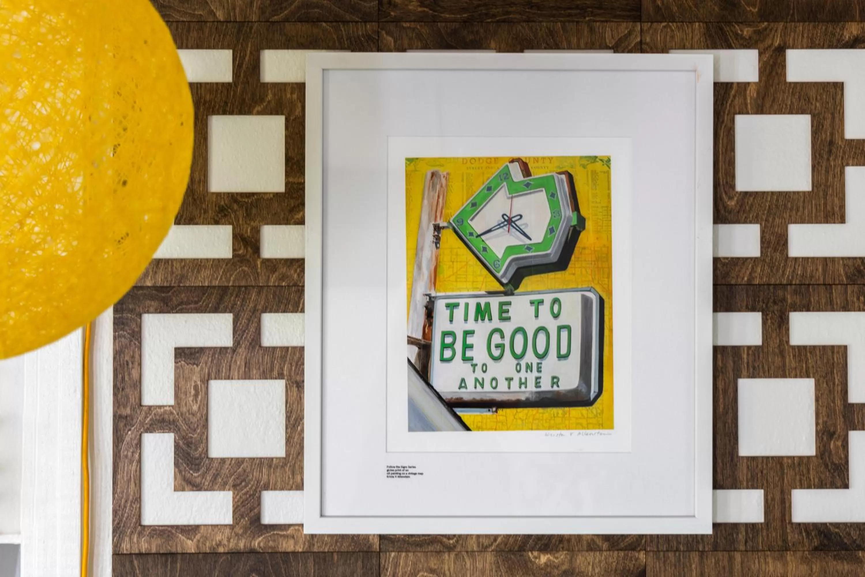 Decorative detail in Sunset Inn and Cottages